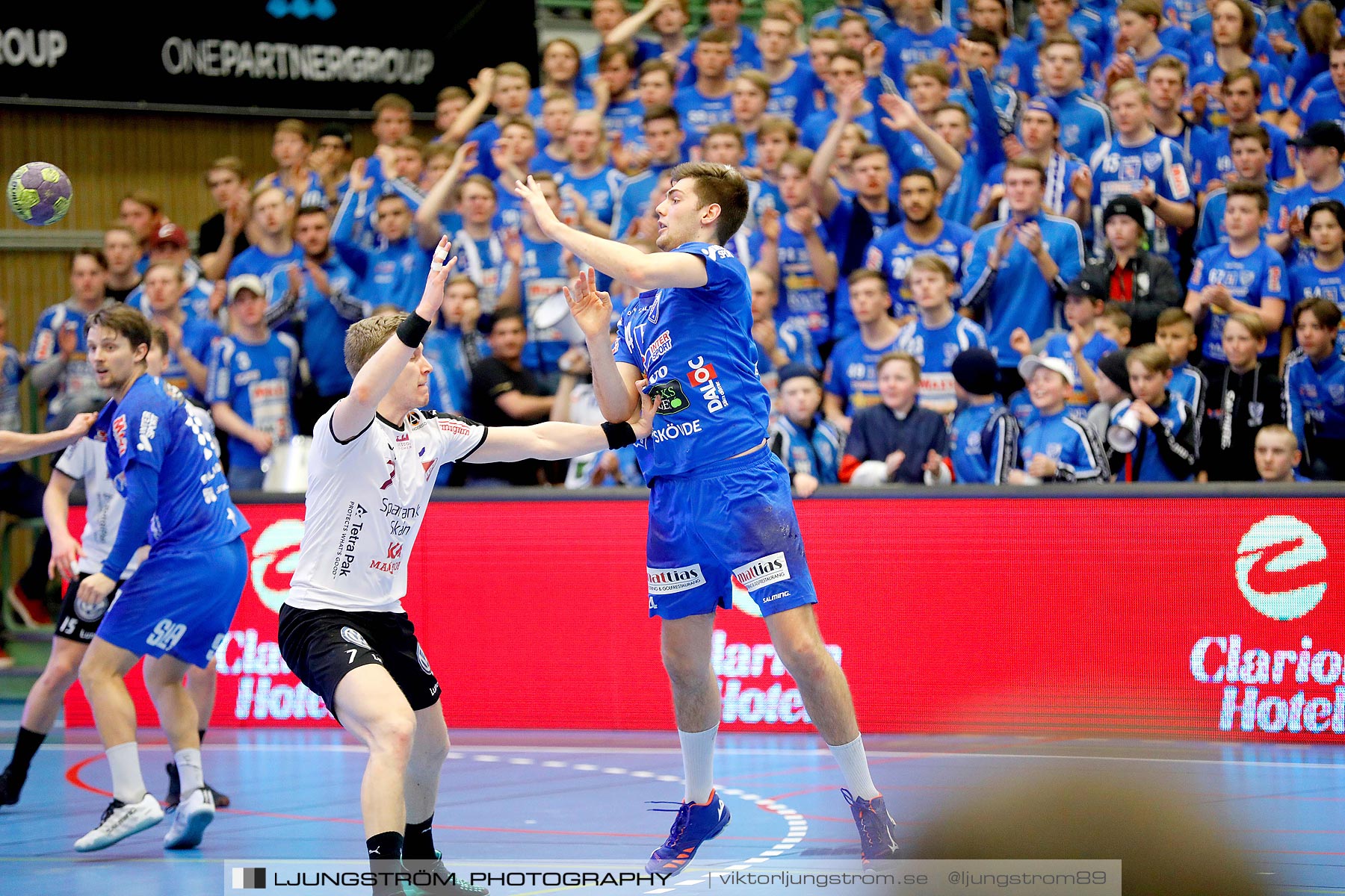 IFK Skövde HK-Lugi HF 1/4-final 1 27-26,herr,Arena Skövde,Skövde,Sverige,Handboll,,2019,218623