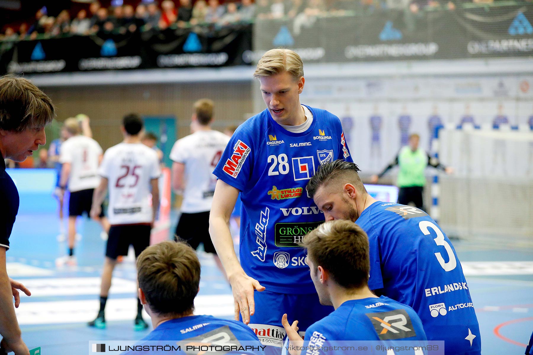 IFK Skövde HK-Lugi HF 1/4-final 1 27-26,herr,Arena Skövde,Skövde,Sverige,Handboll,,2019,218632