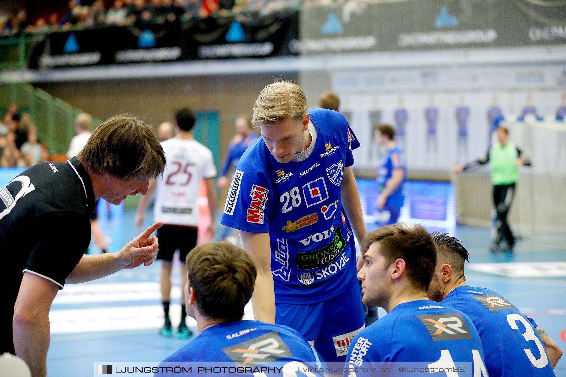 IFK Skövde HK-Lugi HF 1/4-final 1 27-26,herr,Arena Skövde,Skövde,Sverige,Handboll,,2019,218633