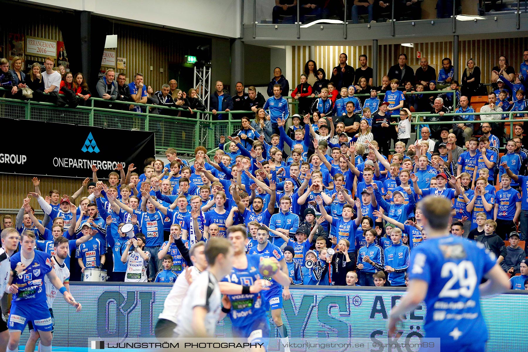 IFK Skövde HK-Lugi HF 1/4-final 1 27-26,herr,Arena Skövde,Skövde,Sverige,Handboll,,2019,218644