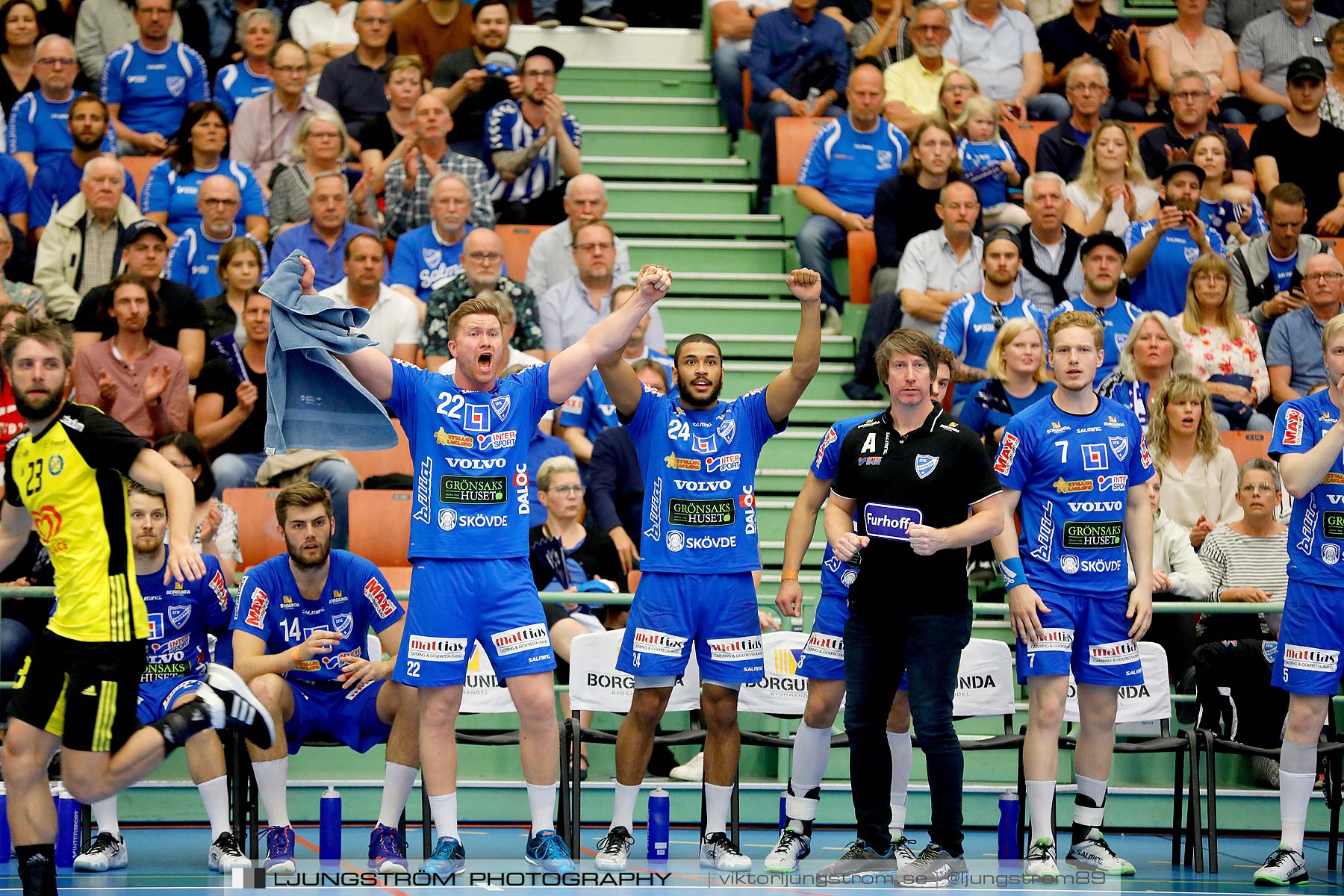 IFK Skövde HK-IK Sävehof 1/2-final 1 30-29,herr,Arena Skövde,Skövde,Sverige,Handboll,,2019,219104