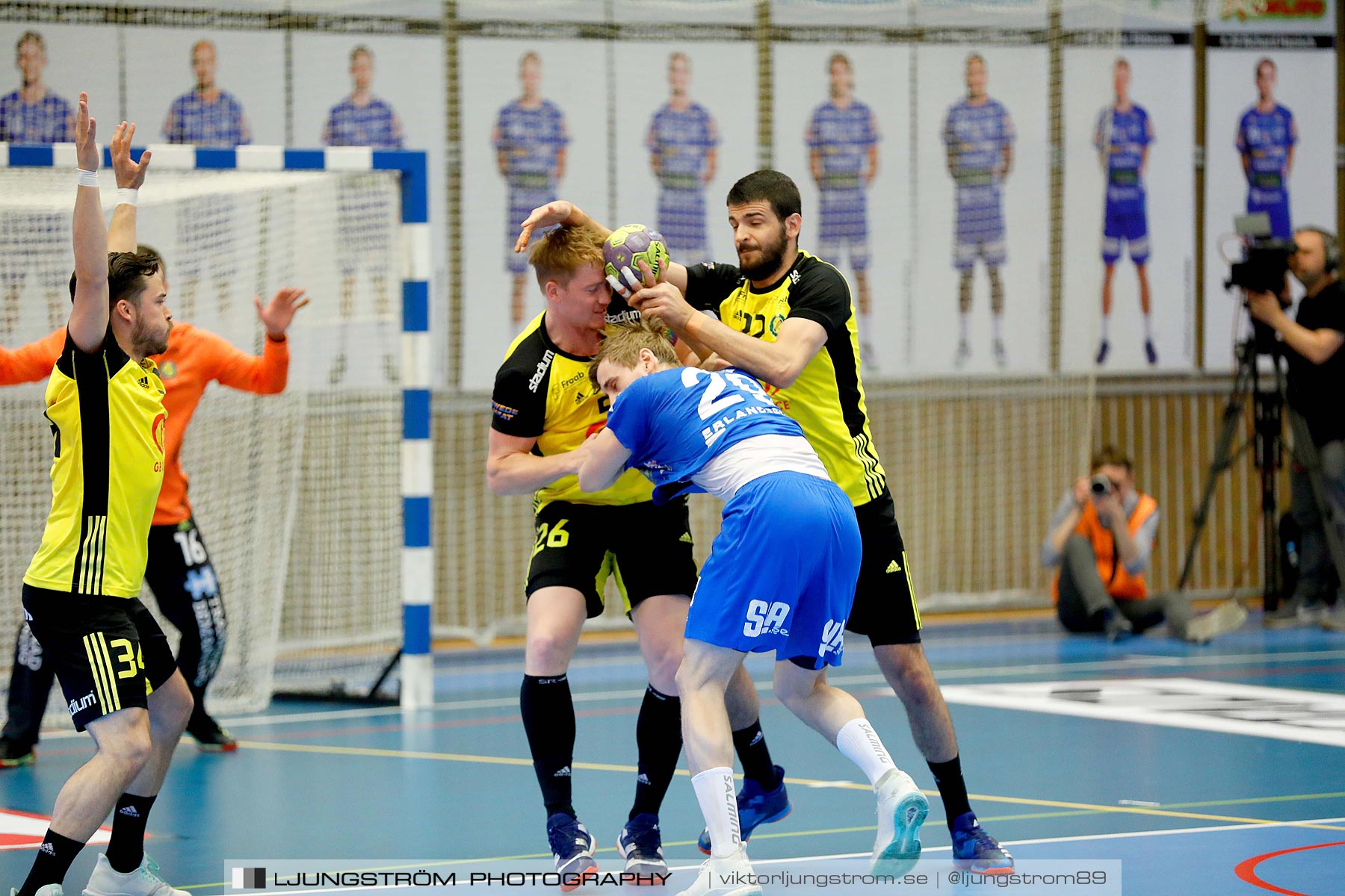 IFK Skövde HK-IK Sävehof 1/2-final 1 30-29,herr,Arena Skövde,Skövde,Sverige,Handboll,,2019,219123