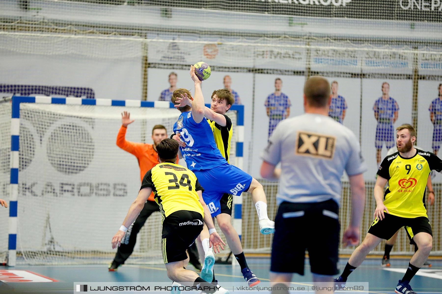 IFK Skövde HK-IK Sävehof 1/2-final 1 30-29,herr,Arena Skövde,Skövde,Sverige,Handboll,,2019,219146