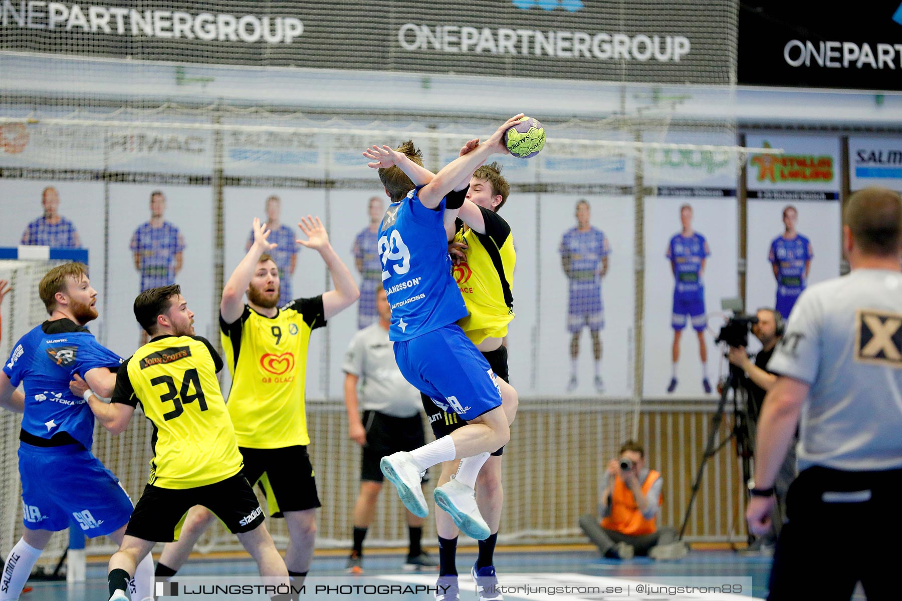 IFK Skövde HK-IK Sävehof 1/2-final 1 30-29,herr,Arena Skövde,Skövde,Sverige,Handboll,,2019,219154