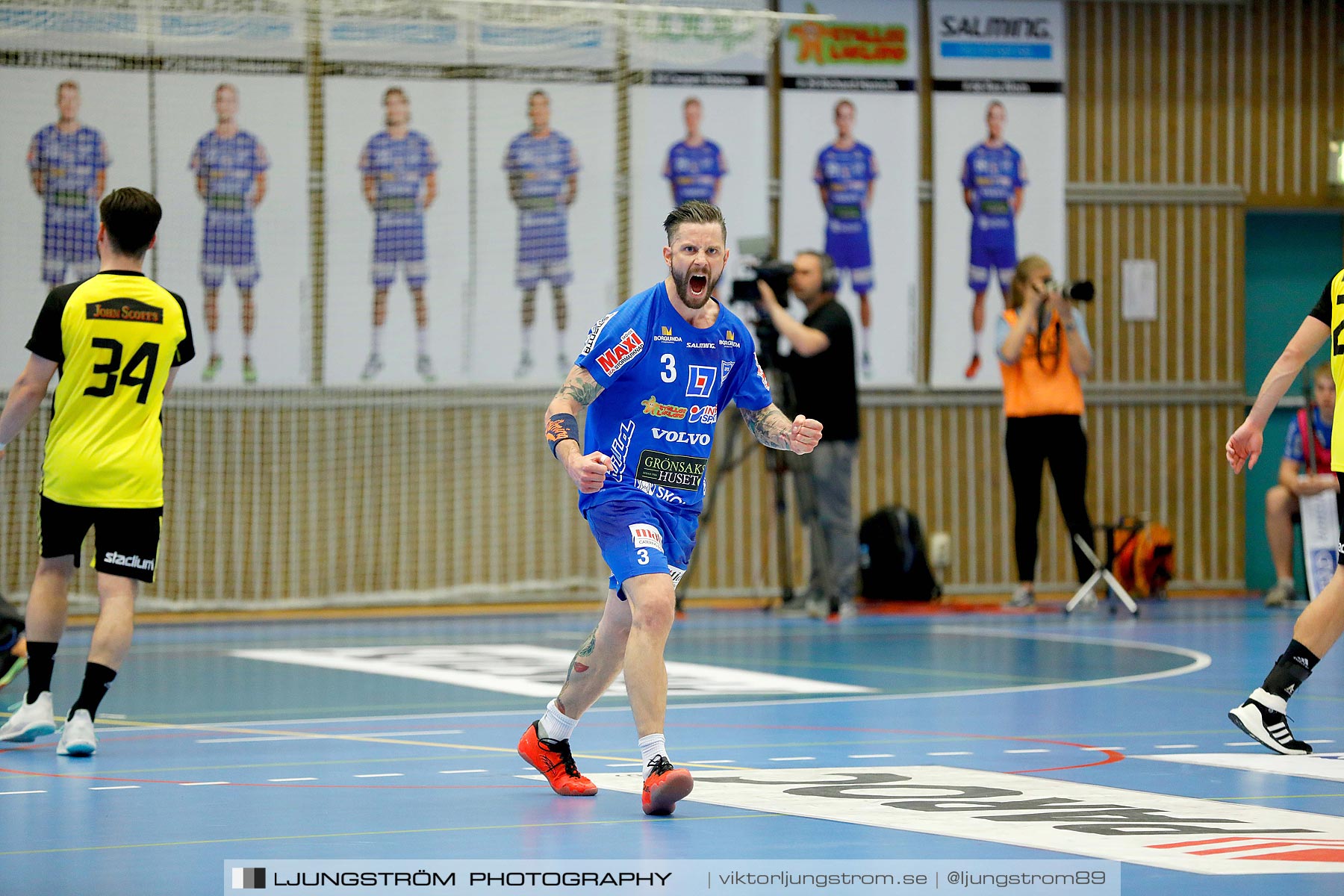 IFK Skövde HK-IK Sävehof 1/2-final 1 30-29,herr,Arena Skövde,Skövde,Sverige,Handboll,,2019,219174