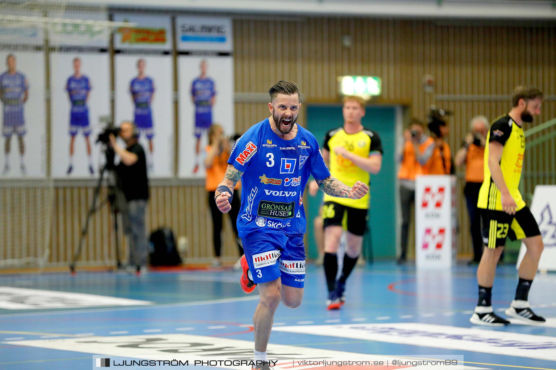 IFK Skövde HK-IK Sävehof 1/2-final 1 30-29,herr,Arena Skövde,Skövde,Sverige,Handboll,,2019,219176