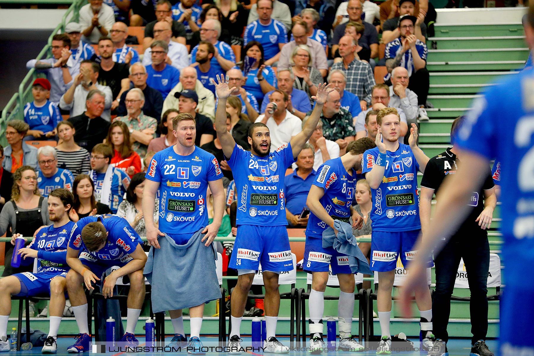 IFK Skövde HK-IK Sävehof 1/2-final 1 30-29,herr,Arena Skövde,Skövde,Sverige,Handboll,,2019,219178