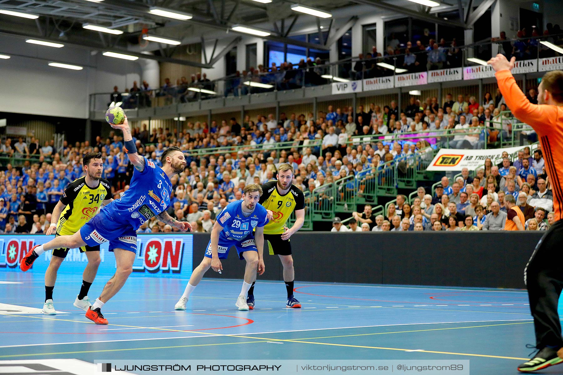 IFK Skövde HK-IK Sävehof 1/2-final 1 30-29,herr,Arena Skövde,Skövde,Sverige,Handboll,,2019,219202