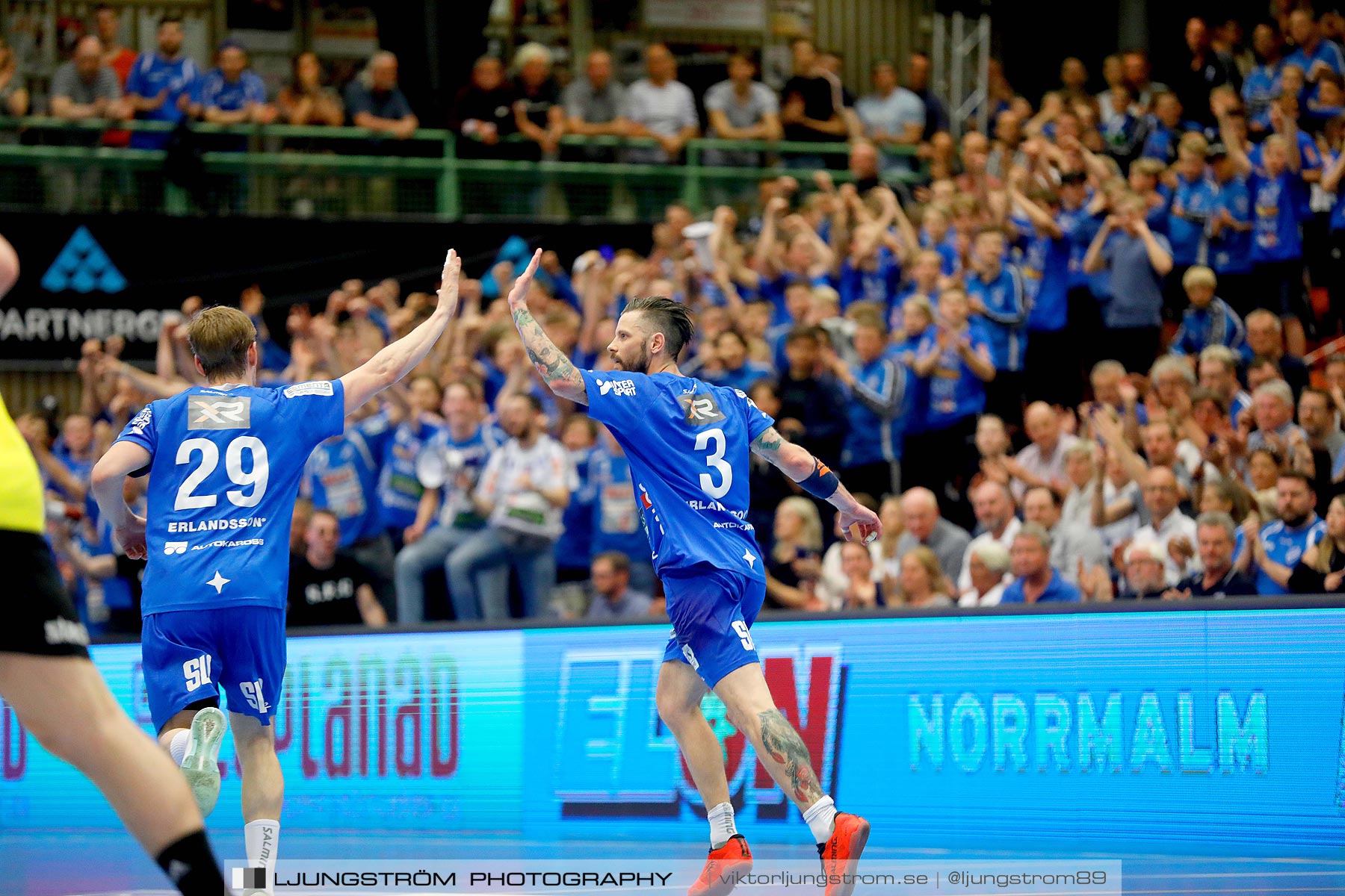 IFK Skövde HK-IK Sävehof 1/2-final 1 30-29,herr,Arena Skövde,Skövde,Sverige,Handboll,,2019,219205