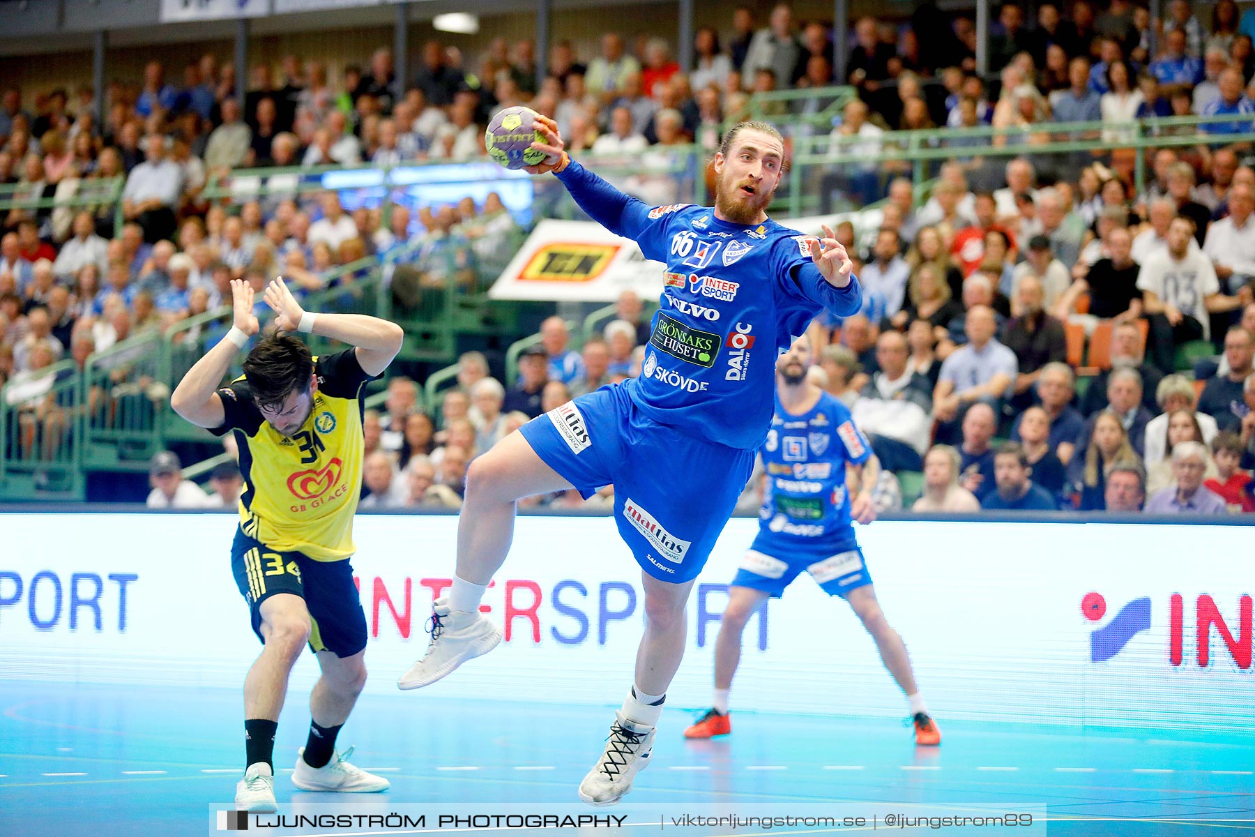 IFK Skövde HK-IK Sävehof 1/2-final 1 30-29,herr,Arena Skövde,Skövde,Sverige,Handboll,,2019,219209