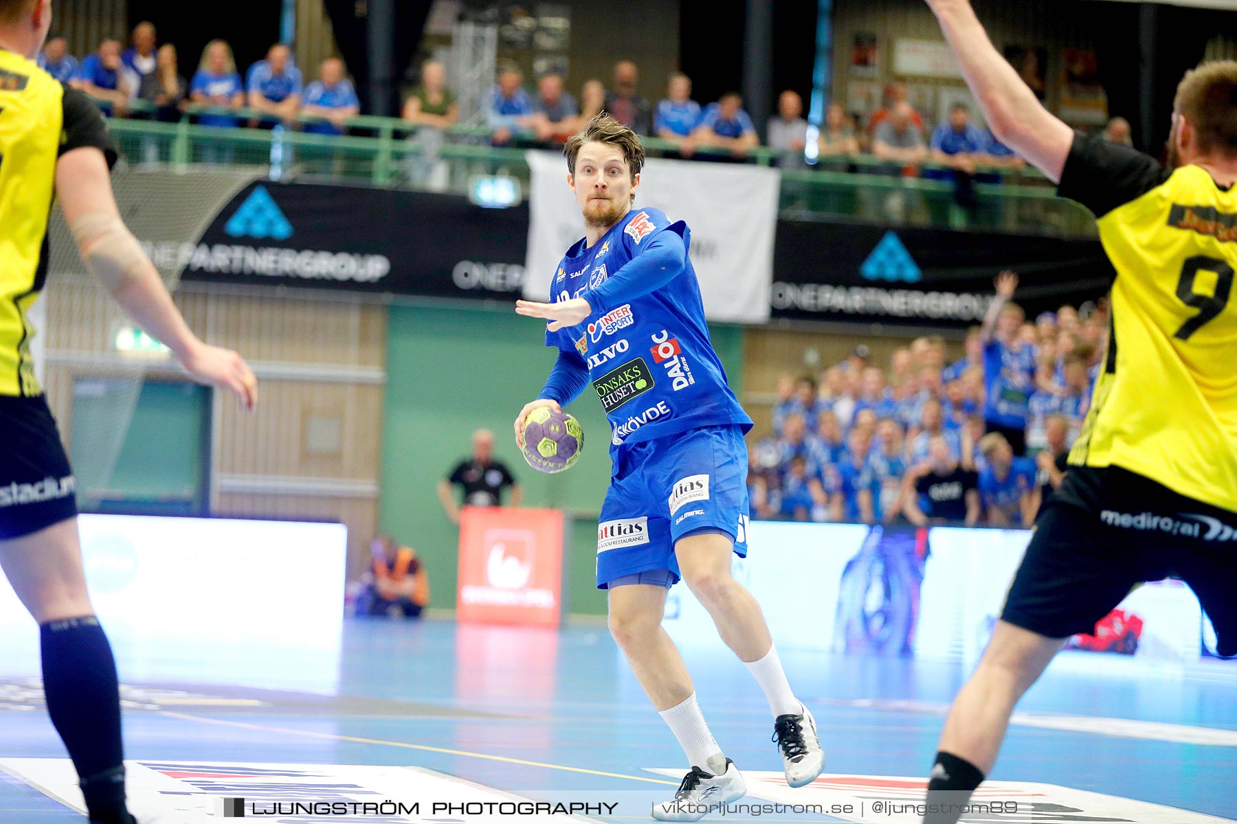 IFK Skövde HK-IK Sävehof 1/2-final 1 30-29,herr,Arena Skövde,Skövde,Sverige,Handboll,,2019,219213