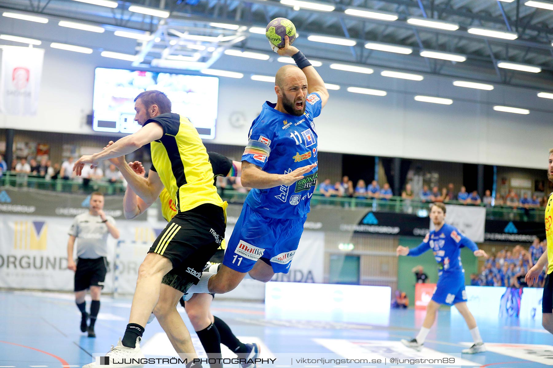 IFK Skövde HK-IK Sävehof 1/2-final 1 30-29,herr,Arena Skövde,Skövde,Sverige,Handboll,,2019,219215