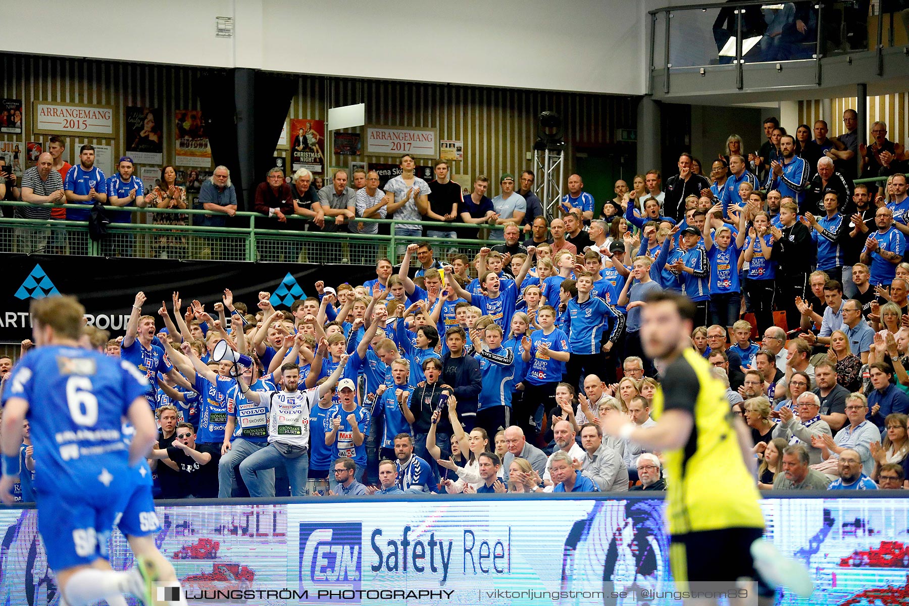 IFK Skövde HK-IK Sävehof 1/2-final 1 30-29,herr,Arena Skövde,Skövde,Sverige,Handboll,,2019,219216