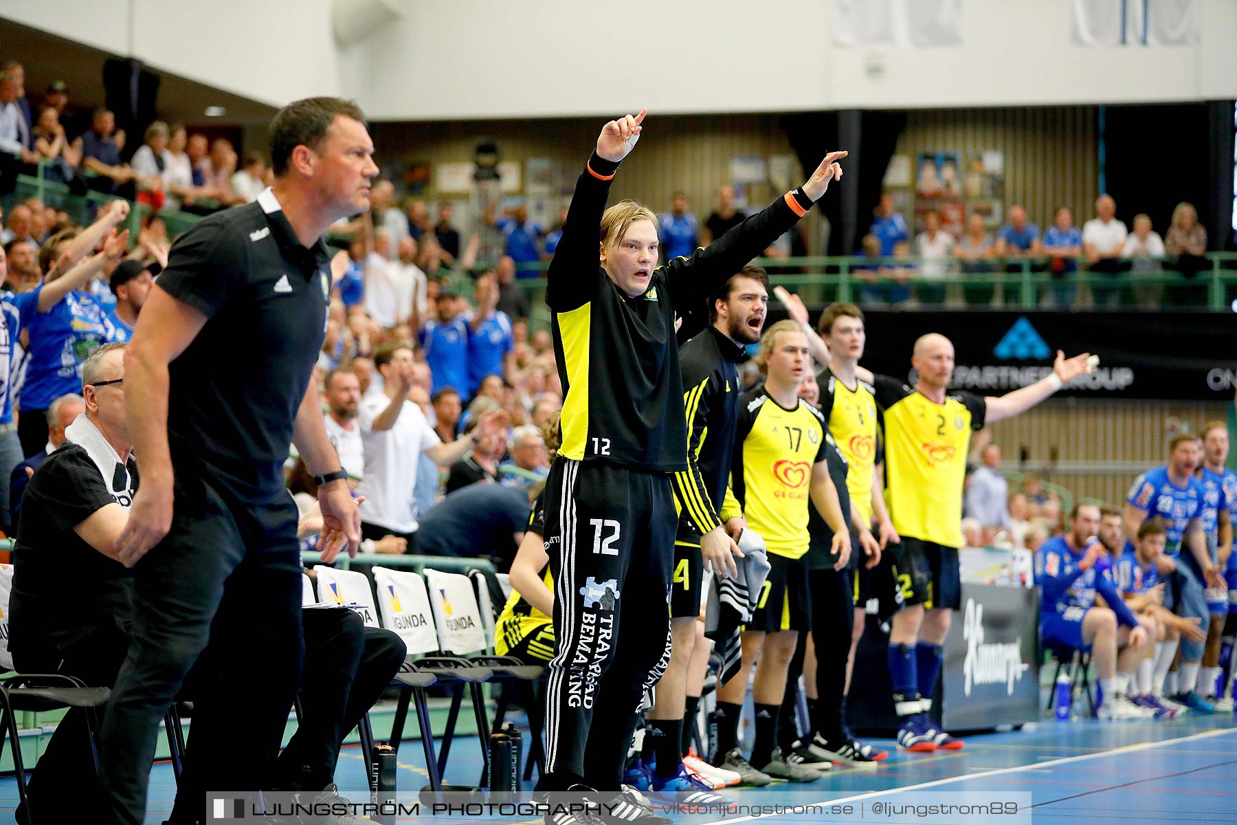 IFK Skövde HK-IK Sävehof 1/2-final 1 30-29,herr,Arena Skövde,Skövde,Sverige,Handboll,,2019,219220