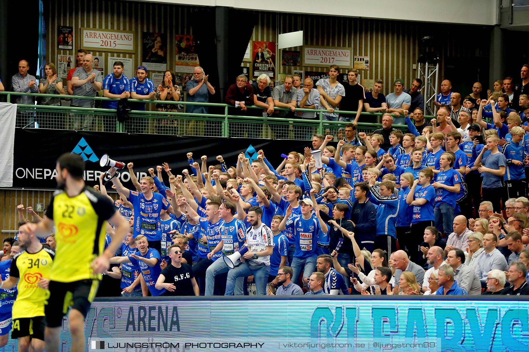 IFK Skövde HK-IK Sävehof 1/2-final 1 30-29,herr,Arena Skövde,Skövde,Sverige,Handboll,,2019,219226