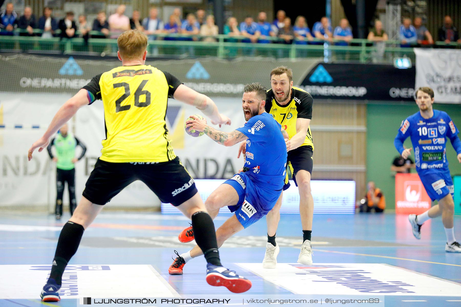 IFK Skövde HK-IK Sävehof 1/2-final 1 30-29,herr,Arena Skövde,Skövde,Sverige,Handboll,,2019,219230