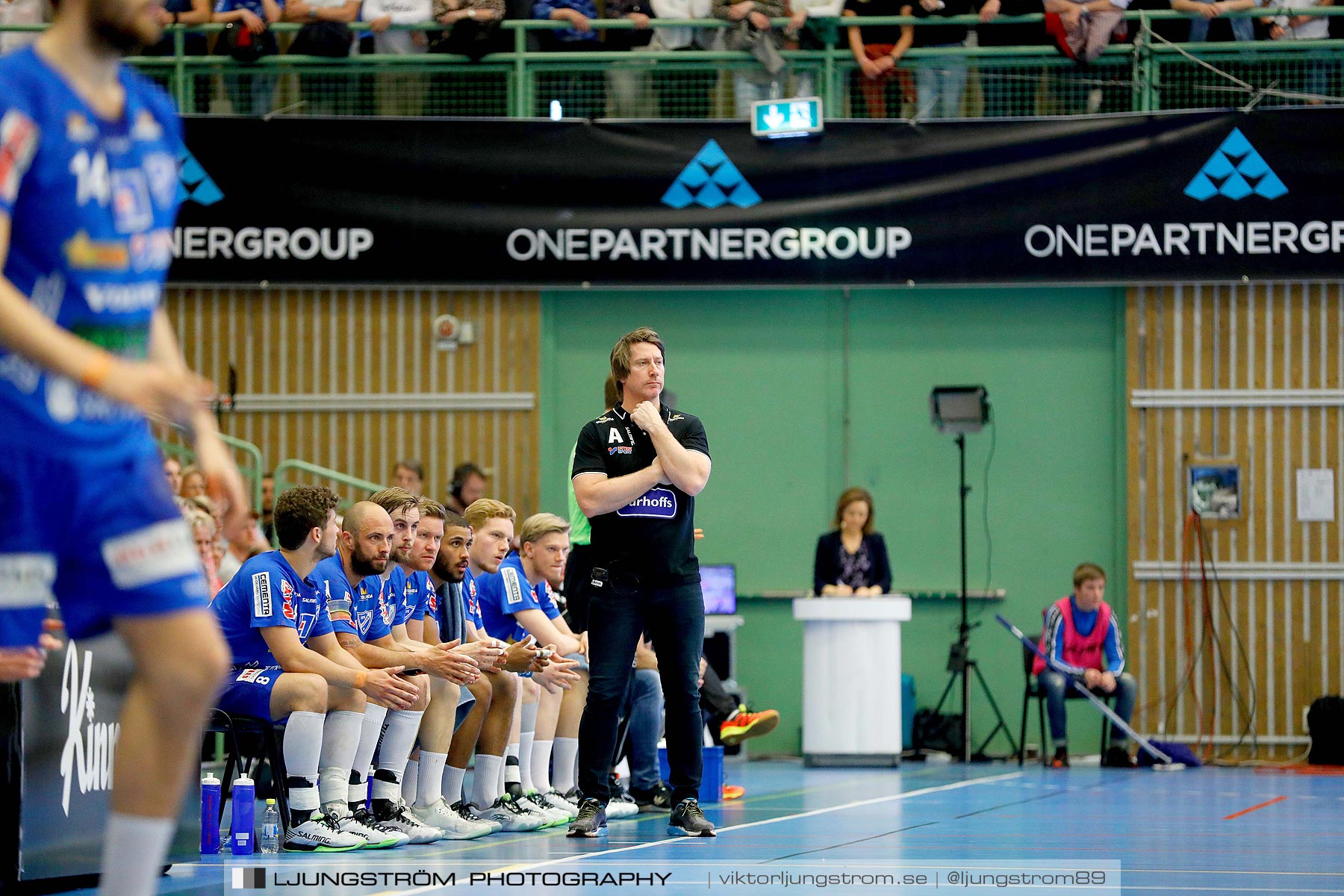 IFK Skövde HK-IK Sävehof 1/2-final 1 30-29,herr,Arena Skövde,Skövde,Sverige,Handboll,,2019,219238