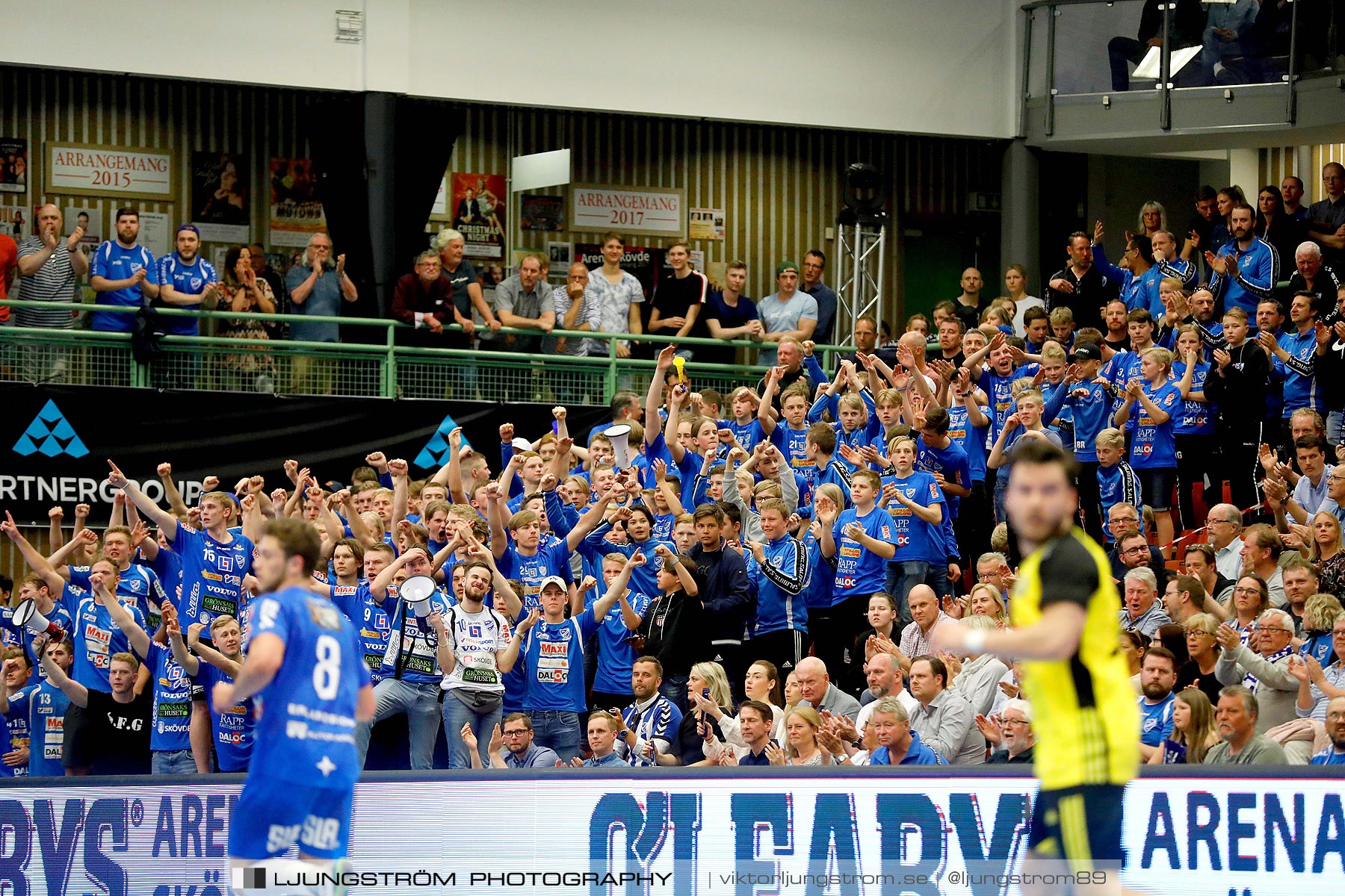 IFK Skövde HK-IK Sävehof 1/2-final 1 30-29,herr,Arena Skövde,Skövde,Sverige,Handboll,,2019,219244