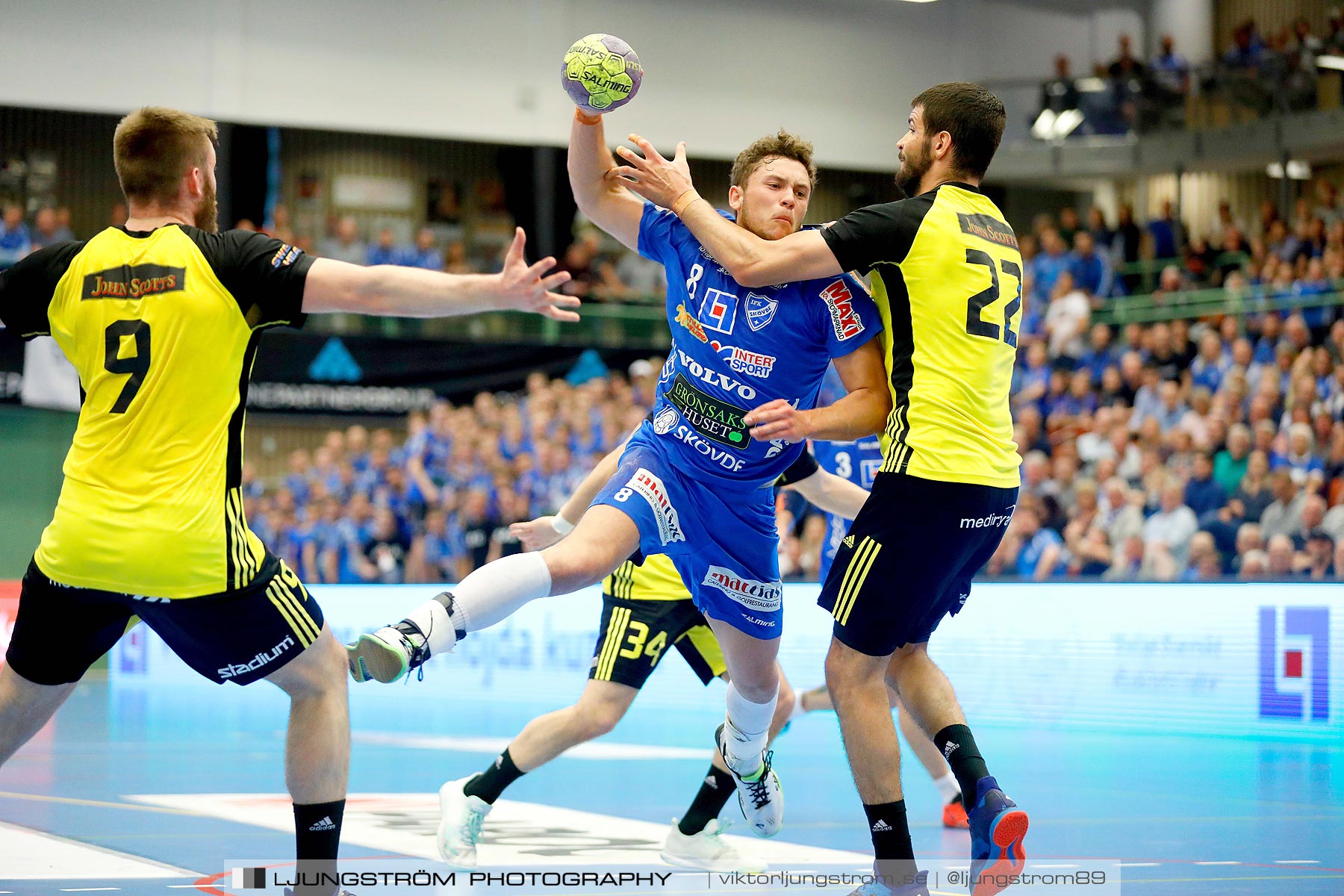 IFK Skövde HK-IK Sävehof 1/2-final 1 30-29,herr,Arena Skövde,Skövde,Sverige,Handboll,,2019,219262