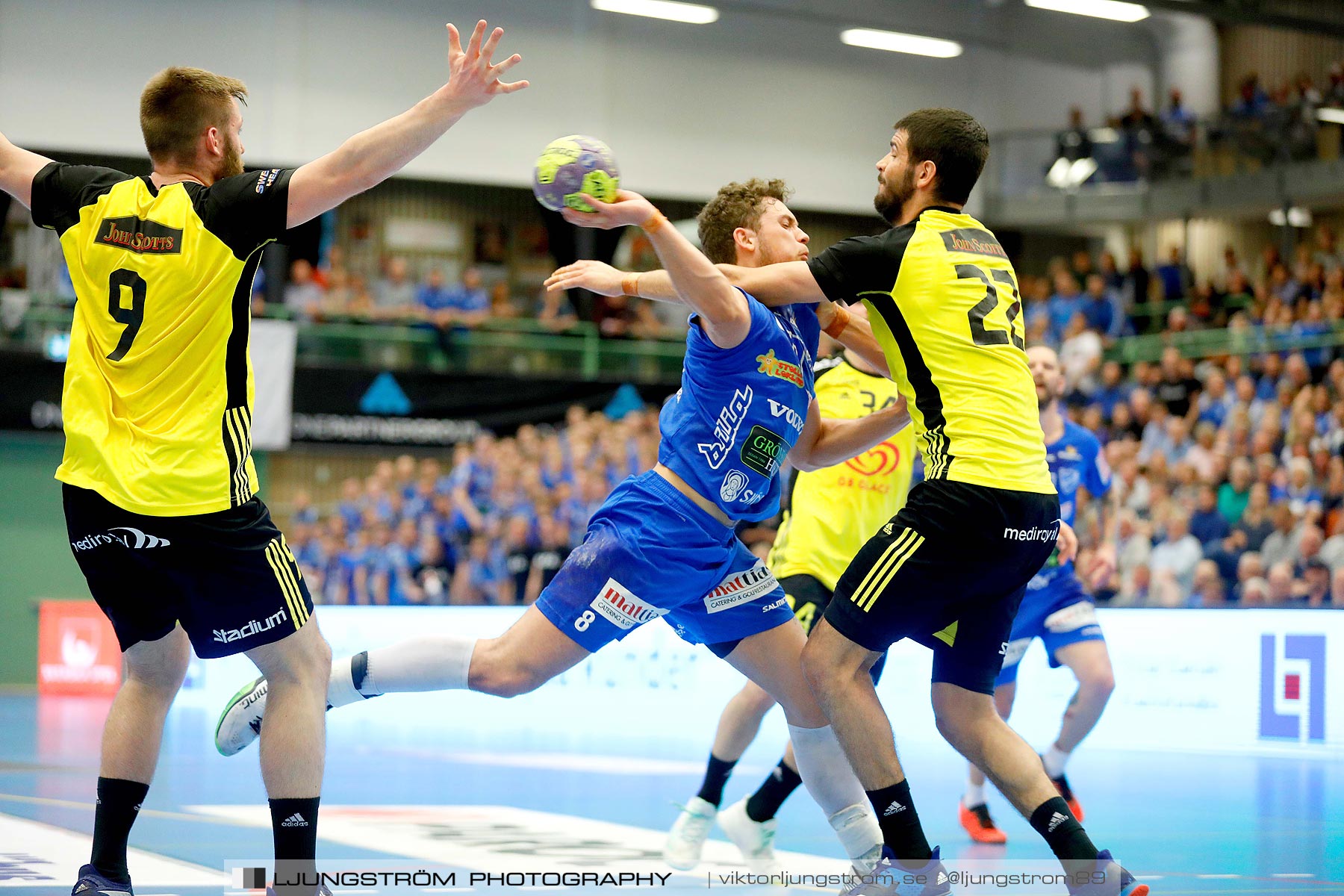 IFK Skövde HK-IK Sävehof 1/2-final 1 30-29,herr,Arena Skövde,Skövde,Sverige,Handboll,,2019,219263