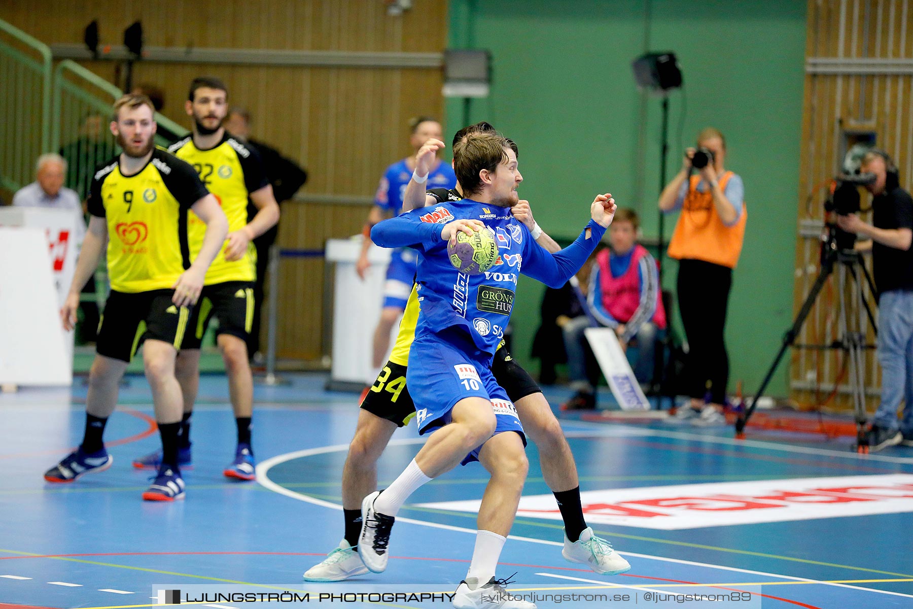 IFK Skövde HK-IK Sävehof 1/2-final 1 30-29,herr,Arena Skövde,Skövde,Sverige,Handboll,,2019,219271