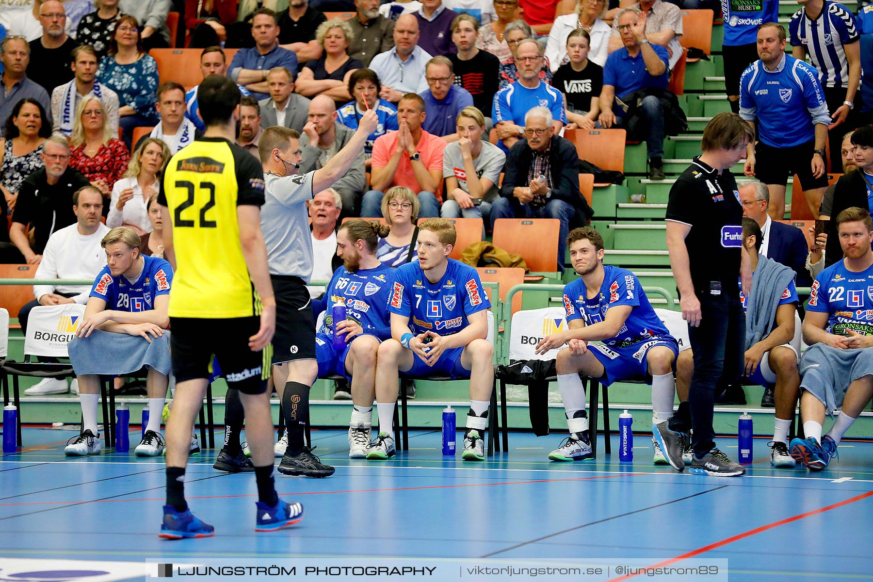 IFK Skövde HK-IK Sävehof 1/2-final 1 30-29,herr,Arena Skövde,Skövde,Sverige,Handboll,,2019,219279