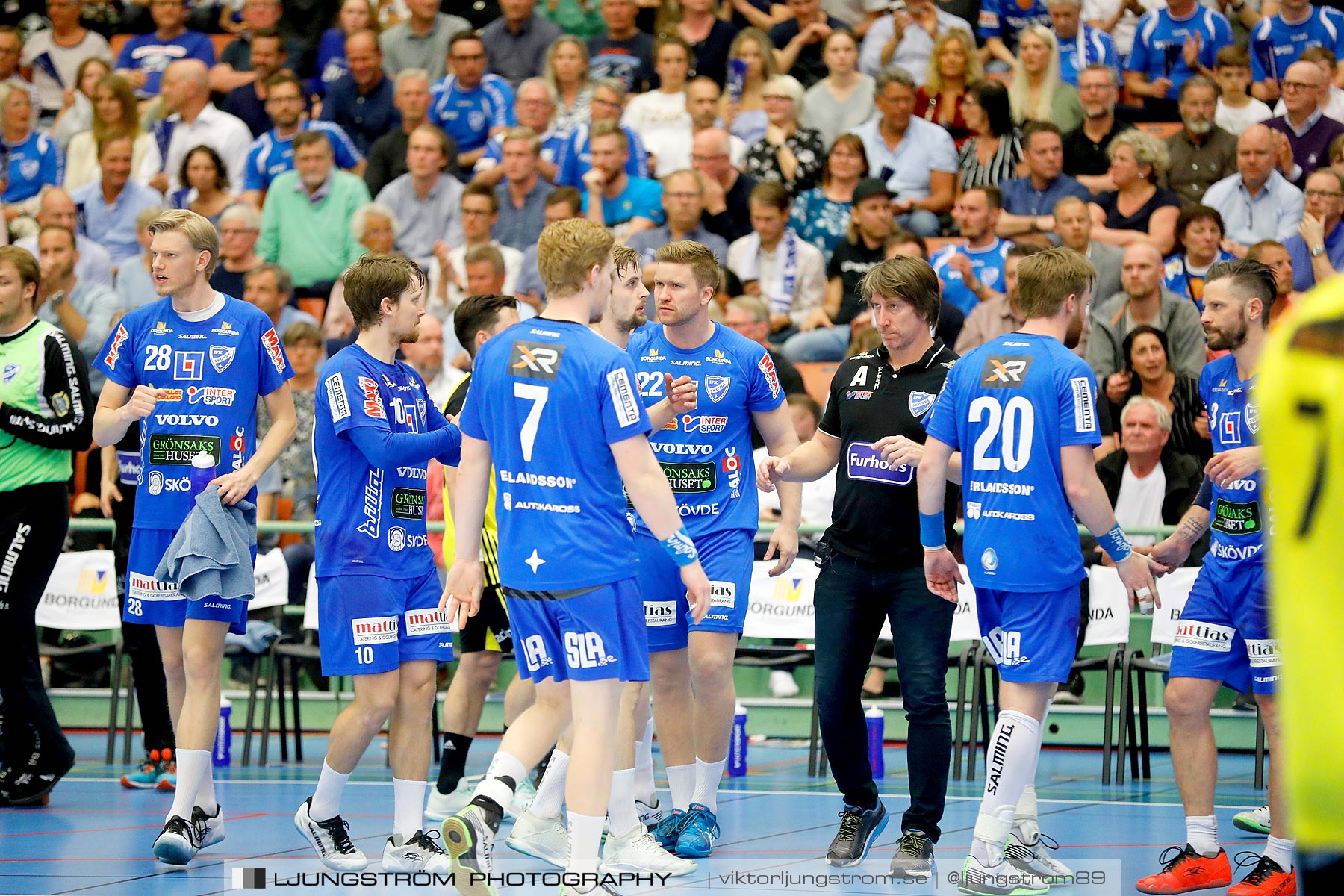 IFK Skövde HK-IK Sävehof 1/2-final 1 30-29,herr,Arena Skövde,Skövde,Sverige,Handboll,,2019,219298