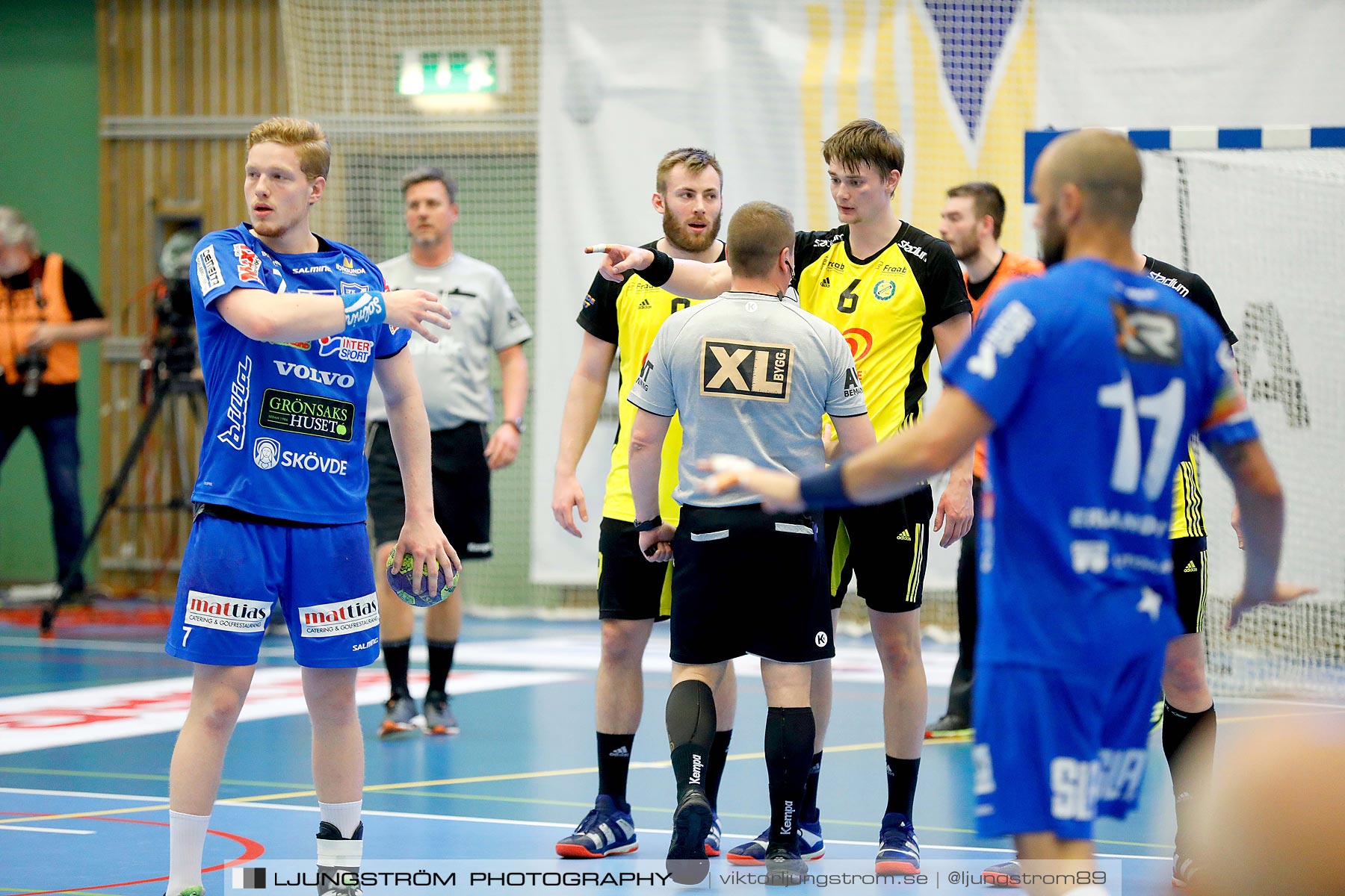 IFK Skövde HK-IK Sävehof 1/2-final 1 30-29,herr,Arena Skövde,Skövde,Sverige,Handboll,,2019,219323