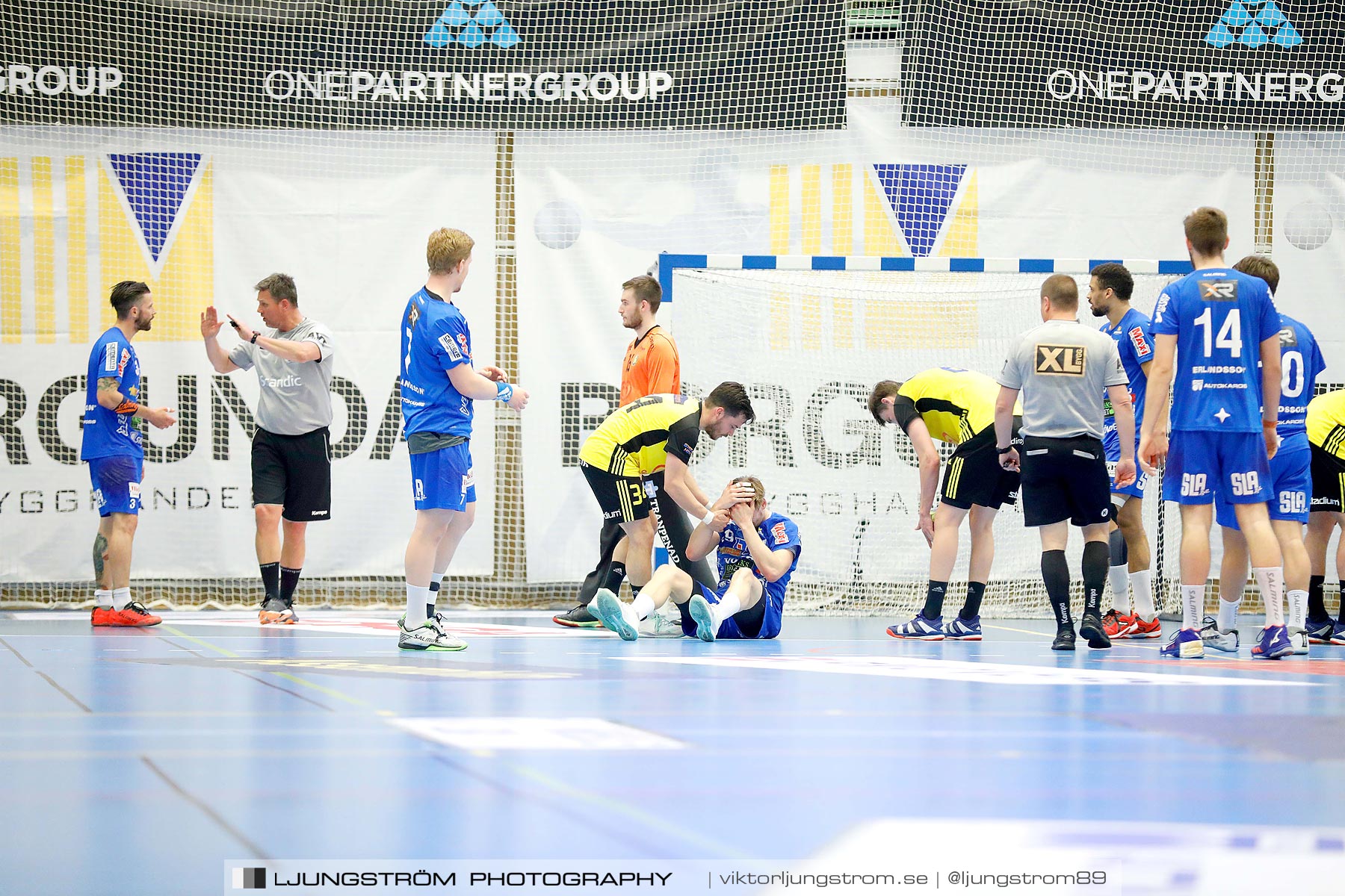 IFK Skövde HK-IK Sävehof 1/2-final 1 30-29,herr,Arena Skövde,Skövde,Sverige,Handboll,,2019,219332