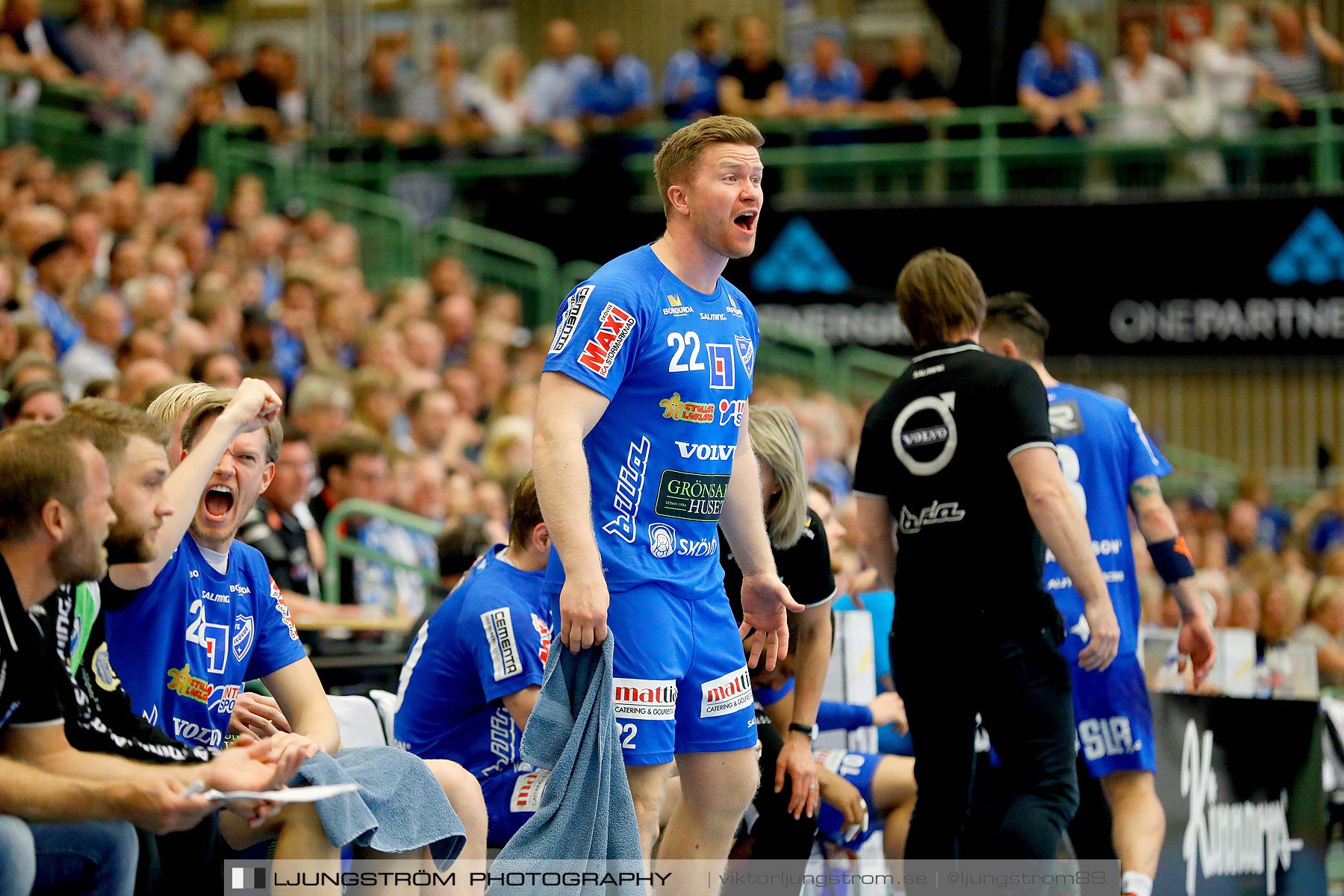 IFK Skövde HK-IK Sävehof 1/2-final 1 30-29,herr,Arena Skövde,Skövde,Sverige,Handboll,,2019,219336