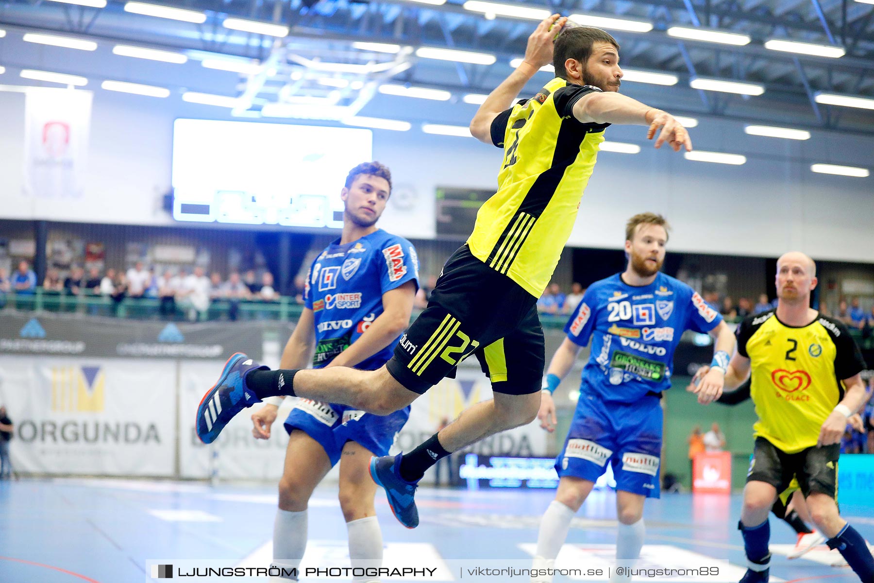 IFK Skövde HK-IK Sävehof 1/2-final 1 30-29,herr,Arena Skövde,Skövde,Sverige,Handboll,,2019,219349