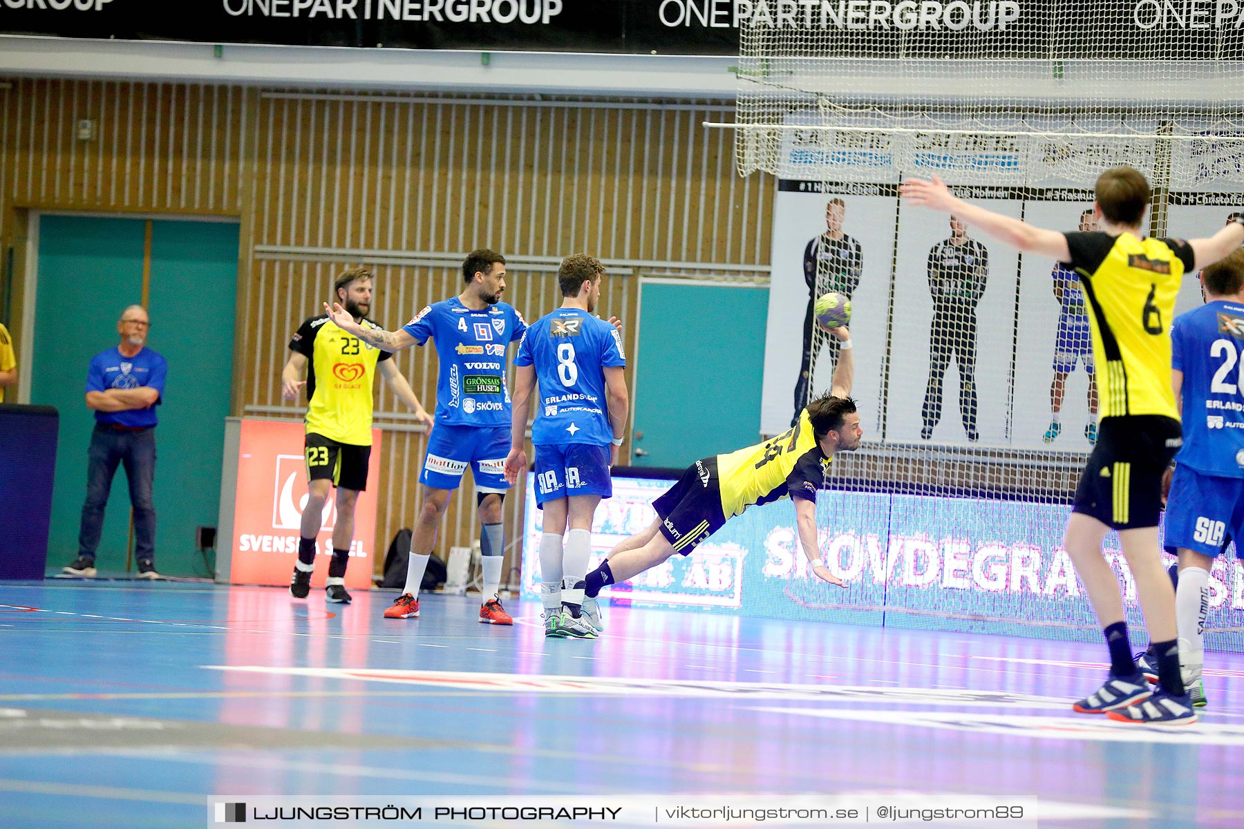 IFK Skövde HK-IK Sävehof 1/2-final 1 30-29,herr,Arena Skövde,Skövde,Sverige,Handboll,,2019,219376