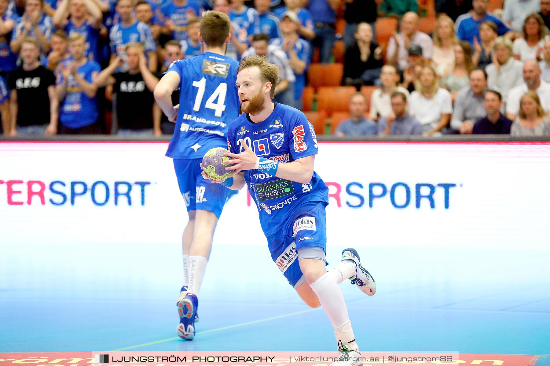 IFK Skövde HK-IK Sävehof 1/2-final 1 30-29,herr,Arena Skövde,Skövde,Sverige,Handboll,,2019,219386