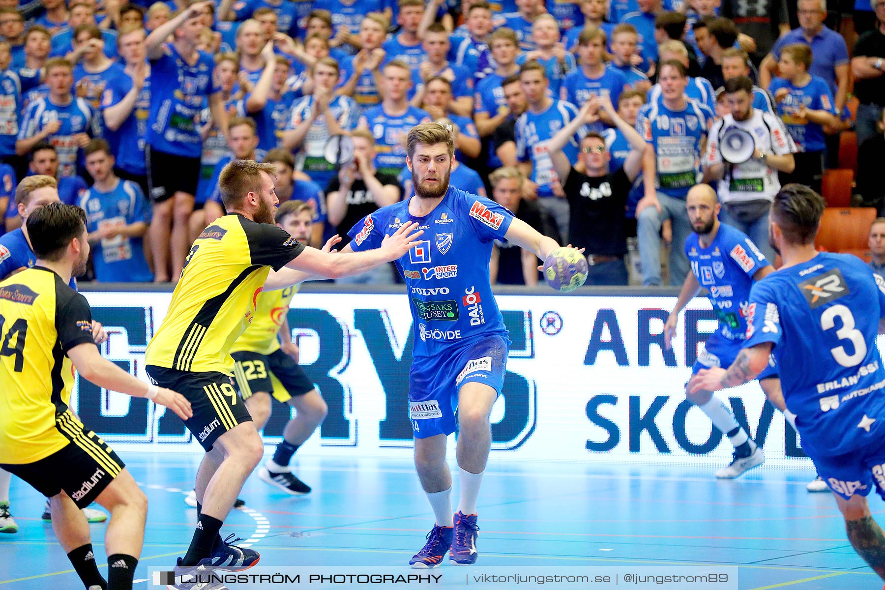 IFK Skövde HK-IK Sävehof 1/2-final 1 30-29,herr,Arena Skövde,Skövde,Sverige,Handboll,,2019,219410