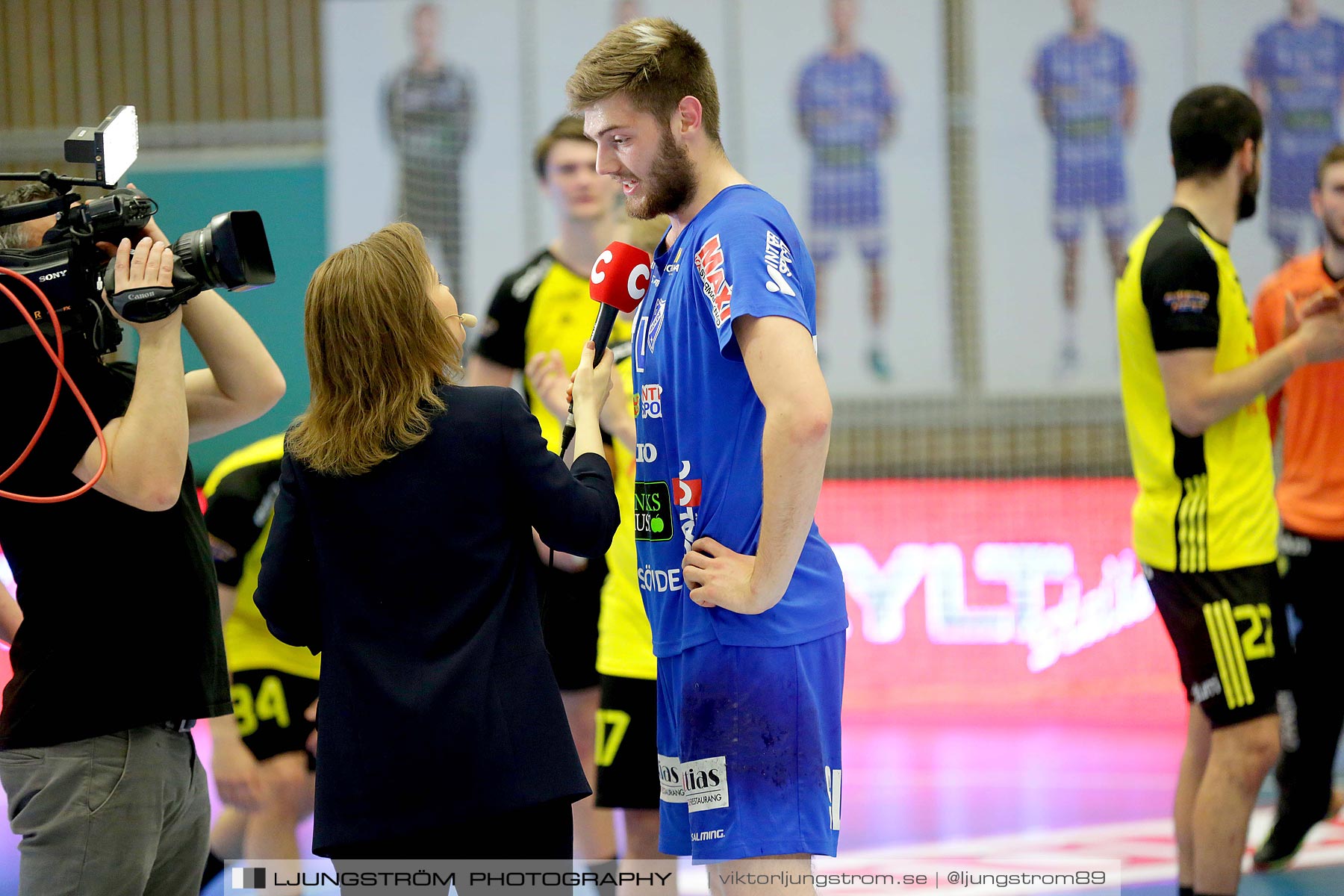 IFK Skövde HK-IK Sävehof 1/2-final 1 30-29,herr,Arena Skövde,Skövde,Sverige,Handboll,,2019,219417