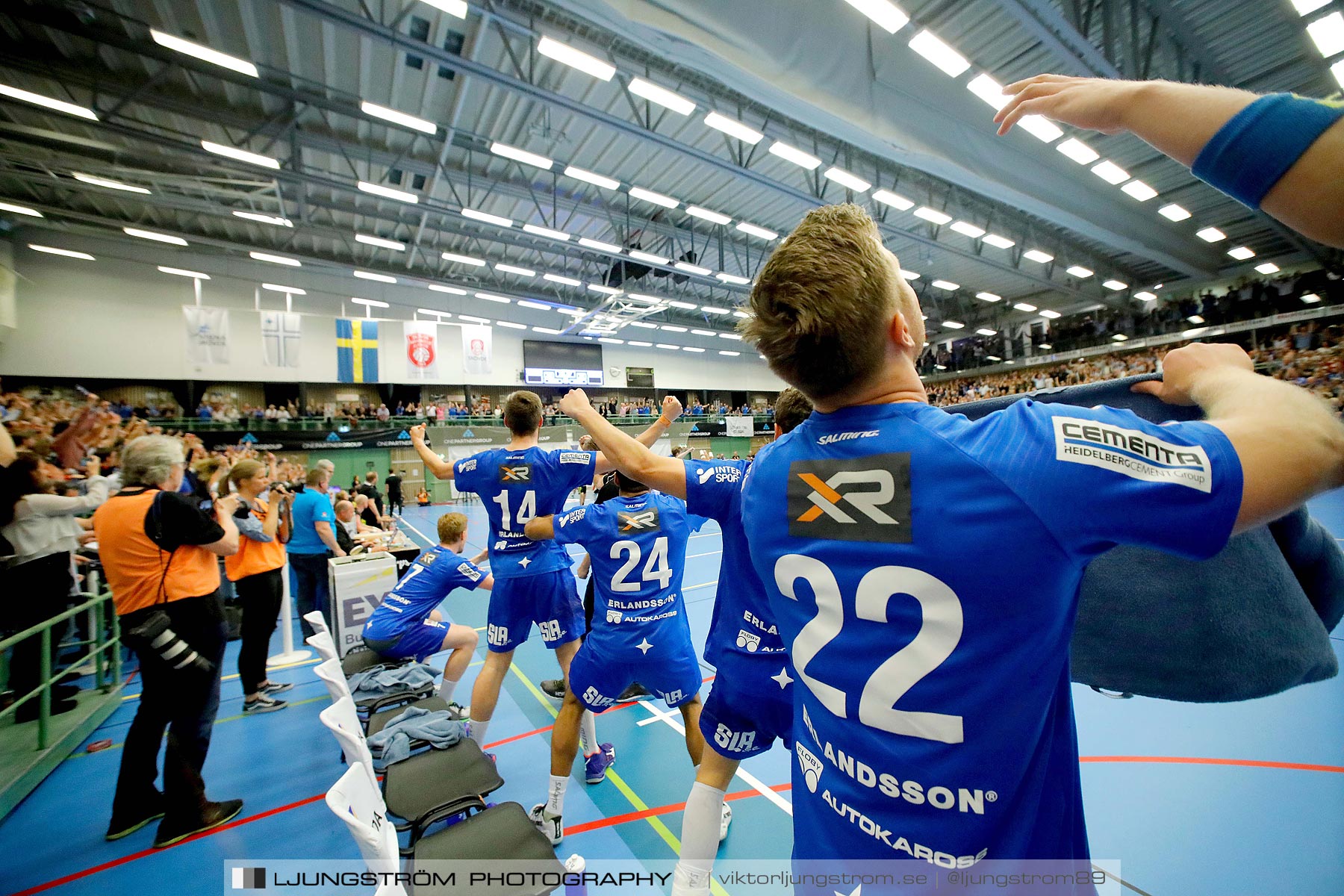 IFK Skövde HK-IK Sävehof 1/2-final 1 30-29,herr,Arena Skövde,Skövde,Sverige,Handboll,,2019,219432