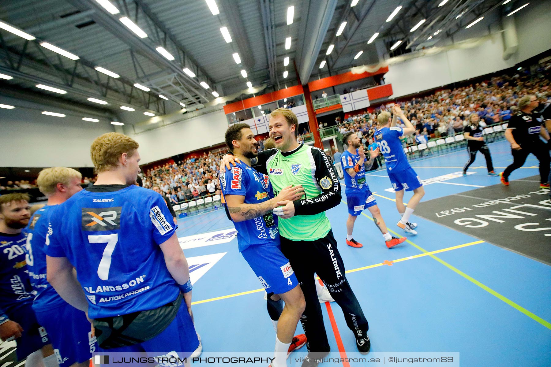 IFK Skövde HK-IK Sävehof 1/2-final 1 30-29,herr,Arena Skövde,Skövde,Sverige,Handboll,,2019,219451