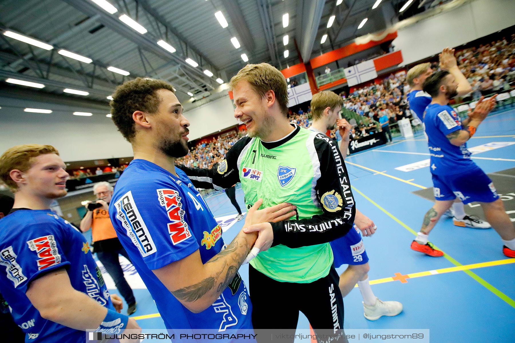 IFK Skövde HK-IK Sävehof 1/2-final 1 30-29,herr,Arena Skövde,Skövde,Sverige,Handboll,,2019,219453