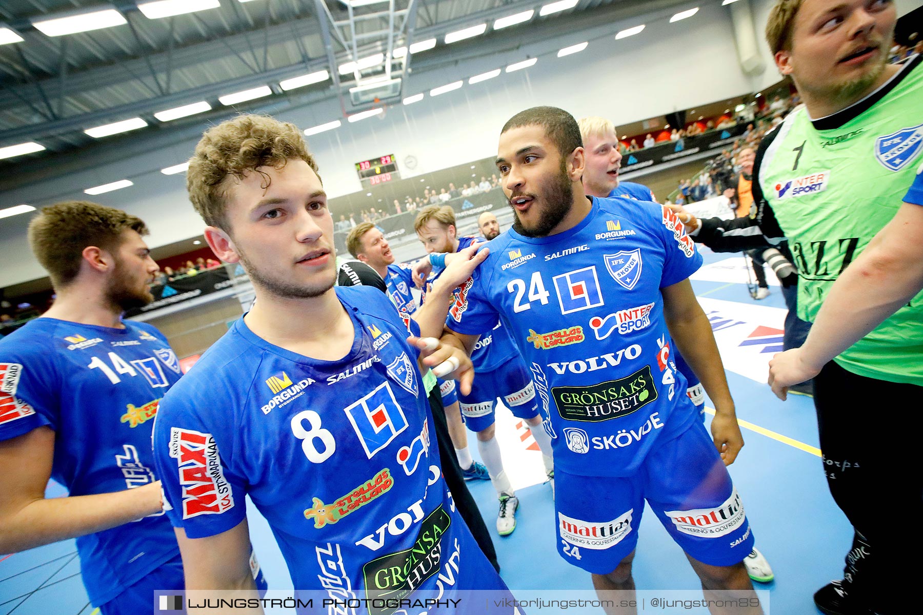 IFK Skövde HK-IK Sävehof 1/2-final 1 30-29,herr,Arena Skövde,Skövde,Sverige,Handboll,,2019,219454