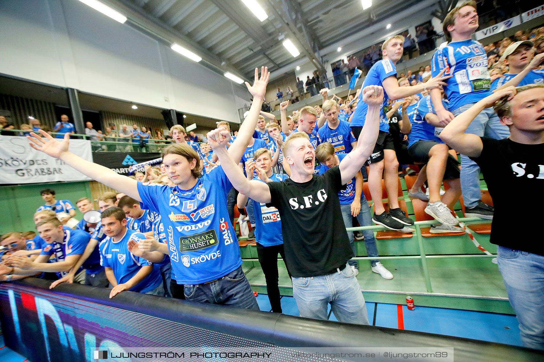 IFK Skövde HK-IK Sävehof 1/2-final 1 30-29,herr,Arena Skövde,Skövde,Sverige,Handboll,,2019,219458