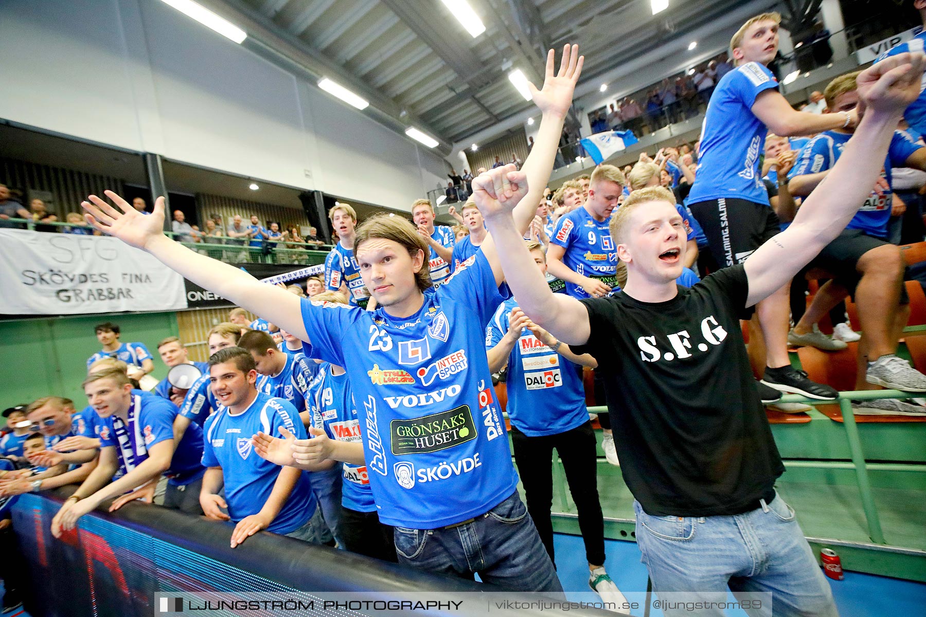 IFK Skövde HK-IK Sävehof 1/2-final 1 30-29,herr,Arena Skövde,Skövde,Sverige,Handboll,,2019,219459