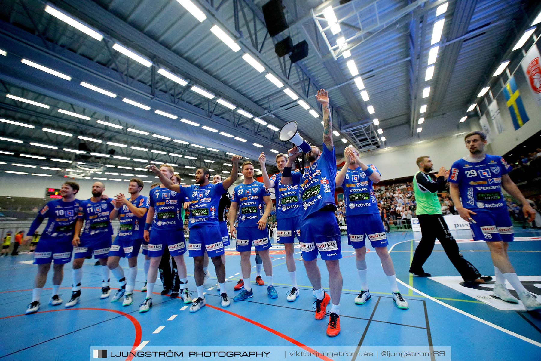 IFK Skövde HK-IK Sävehof 1/2-final 1 30-29,herr,Arena Skövde,Skövde,Sverige,Handboll,,2019,219461