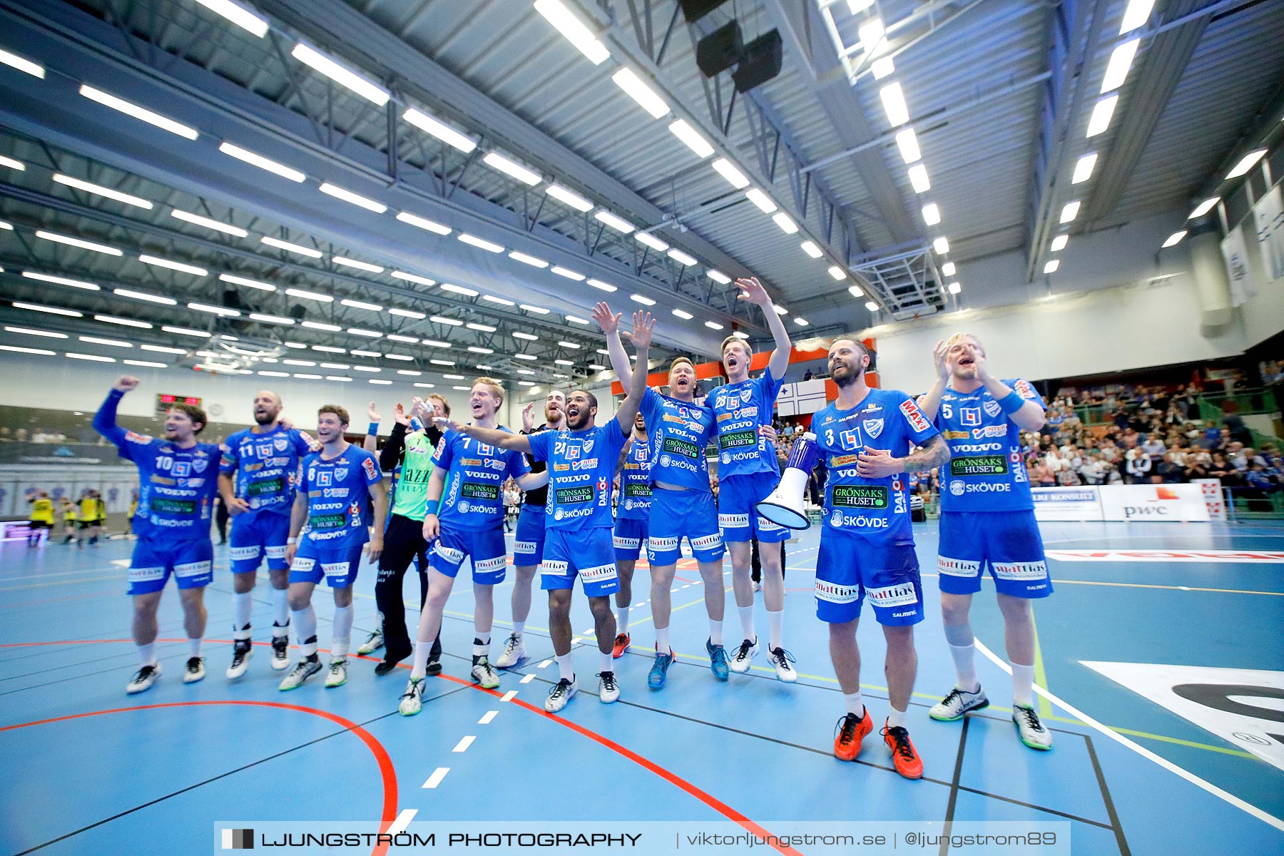 IFK Skövde HK-IK Sävehof 1/2-final 1 30-29,herr,Arena Skövde,Skövde,Sverige,Handboll,,2019,219463