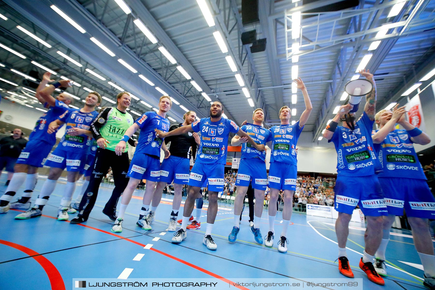 IFK Skövde HK-IK Sävehof 1/2-final 1 30-29,herr,Arena Skövde,Skövde,Sverige,Handboll,,2019,219464