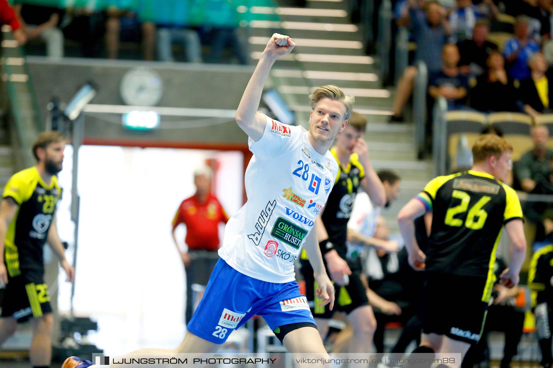 IK Sävehof-IFK Skövde HK 1/2-final 2 26-23,herr,Partille Arena,Partille,Sverige,Handboll,,2019,219476