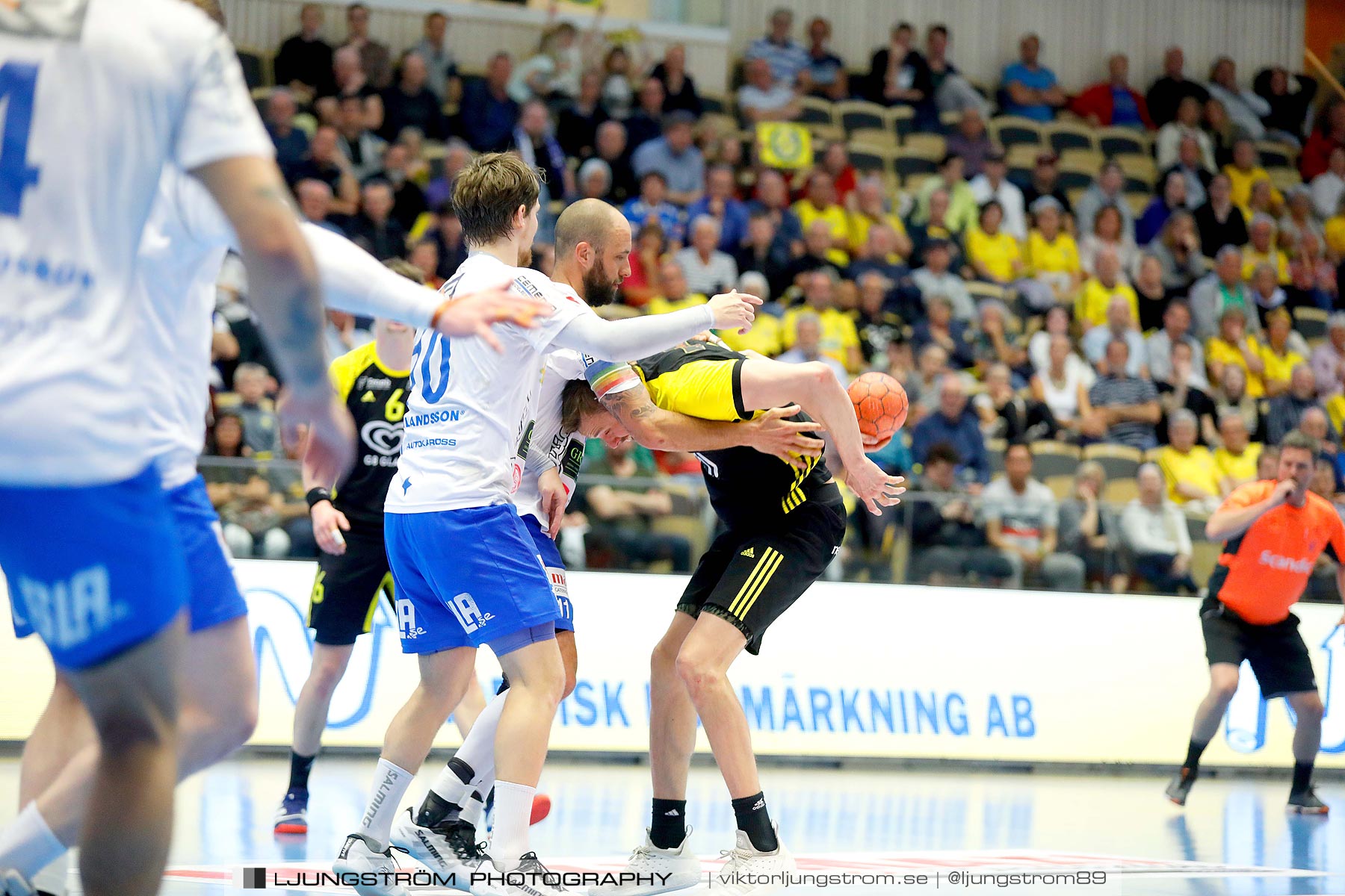 IK Sävehof-IFK Skövde HK 1/2-final 2 26-23,herr,Partille Arena,Partille,Sverige,Handboll,,2019,219481