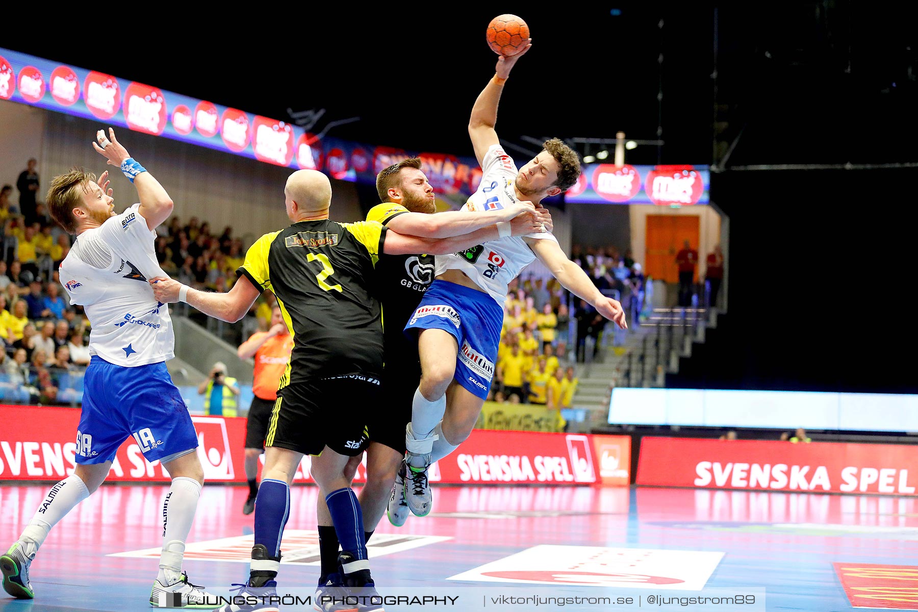 IK Sävehof-IFK Skövde HK 1/2-final 2 26-23,herr,Partille Arena,Partille,Sverige,Handboll,,2019,219487