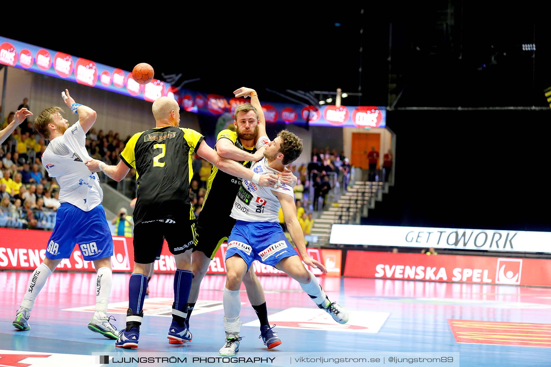 IK Sävehof-IFK Skövde HK 1/2-final 2 26-23,herr,Partille Arena,Partille,Sverige,Handboll,,2019,219489