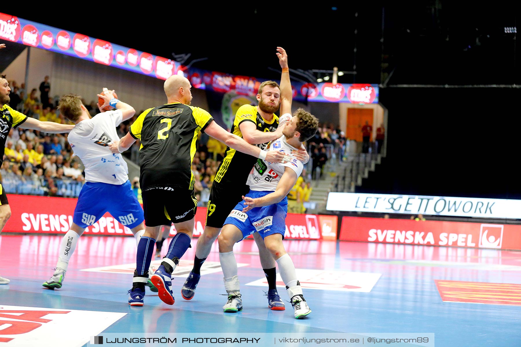 IK Sävehof-IFK Skövde HK 1/2-final 2 26-23,herr,Partille Arena,Partille,Sverige,Handboll,,2019,219490