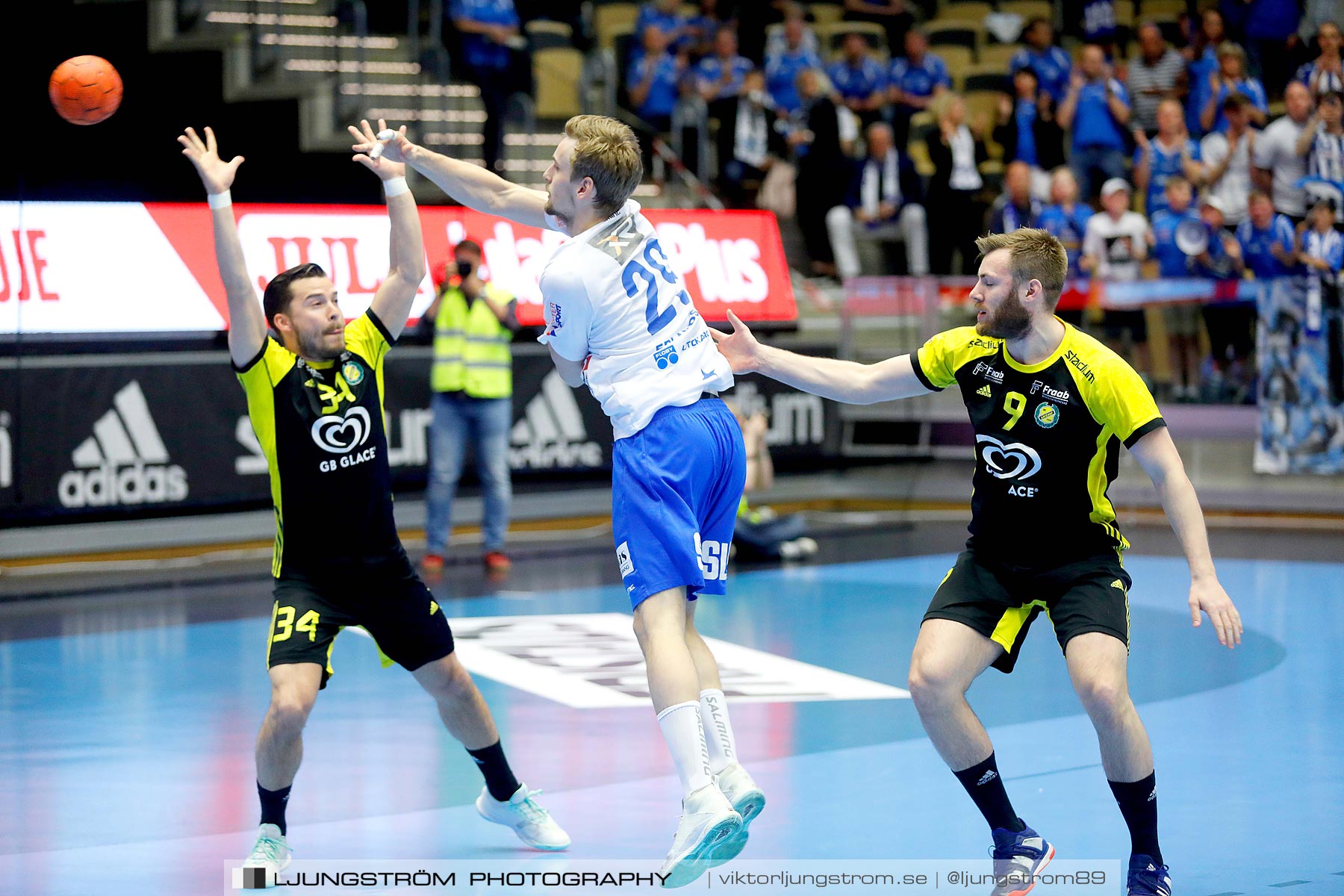 IK Sävehof-IFK Skövde HK 1/2-final 2 26-23,herr,Partille Arena,Partille,Sverige,Handboll,,2019,219515